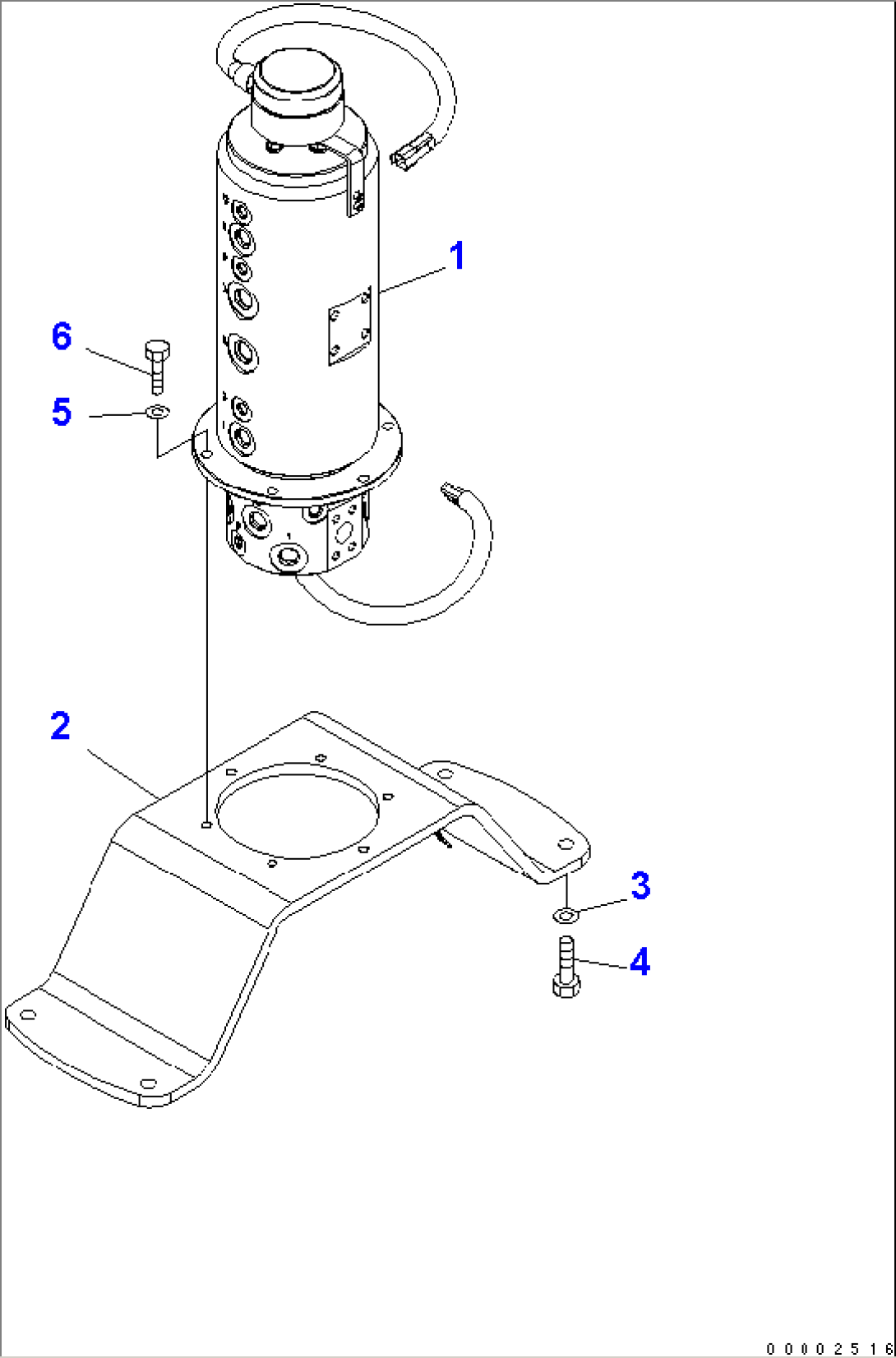 SWIVEL JOINT AND MOUNTING PARTS
