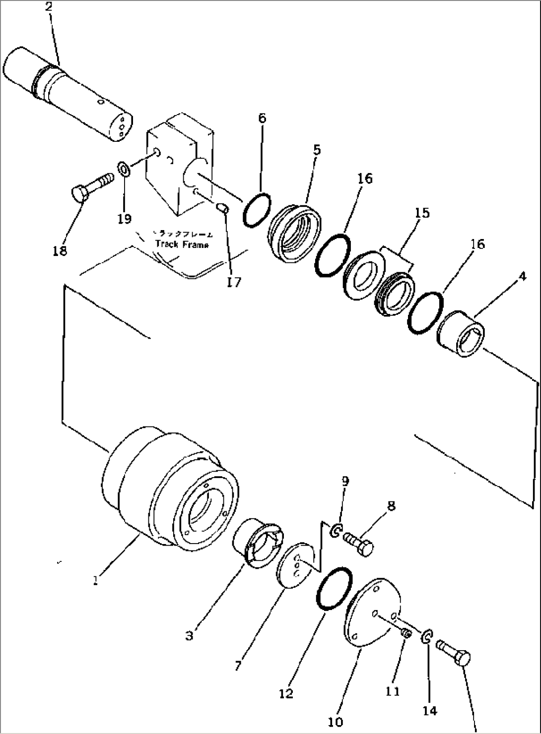 CARRIER ROLLER(#15001-15007)