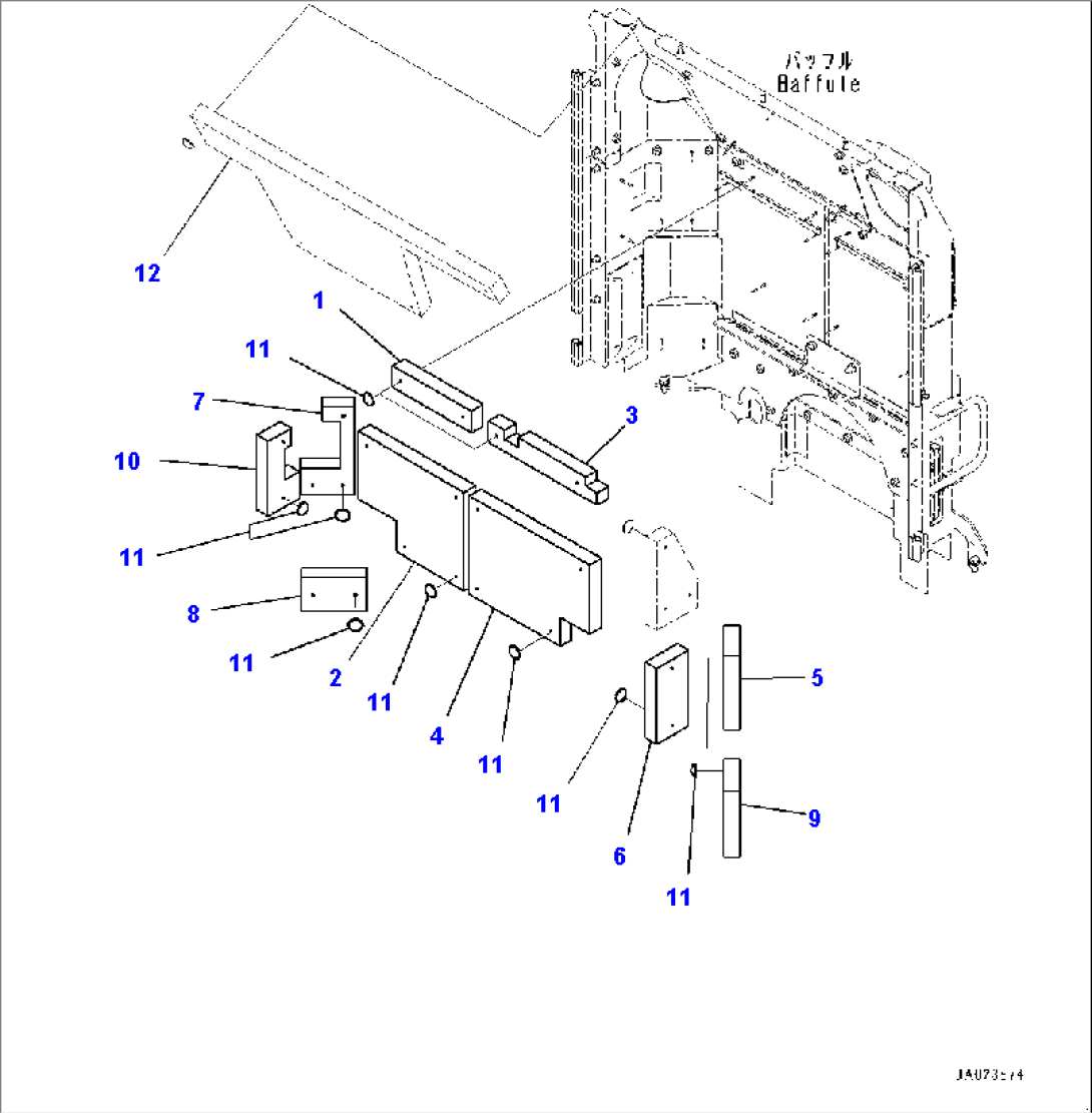 Hood, Sheet (2/4) (#90216-)