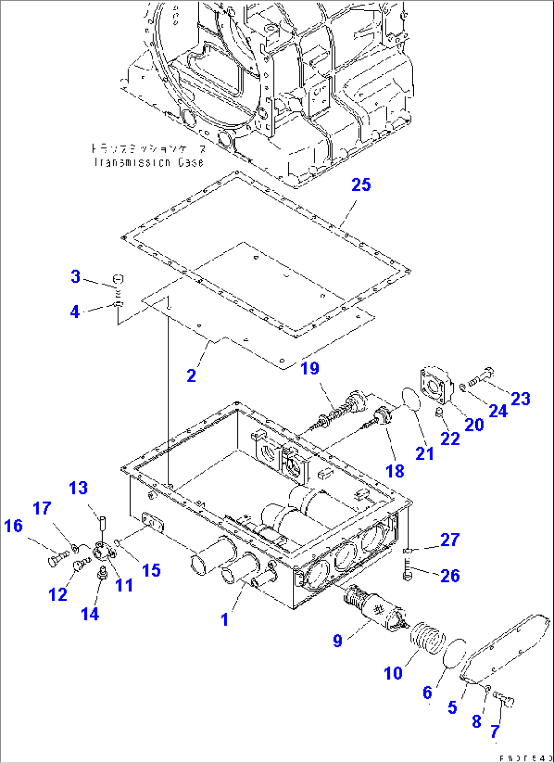 TRANSMISSION OIL TANK