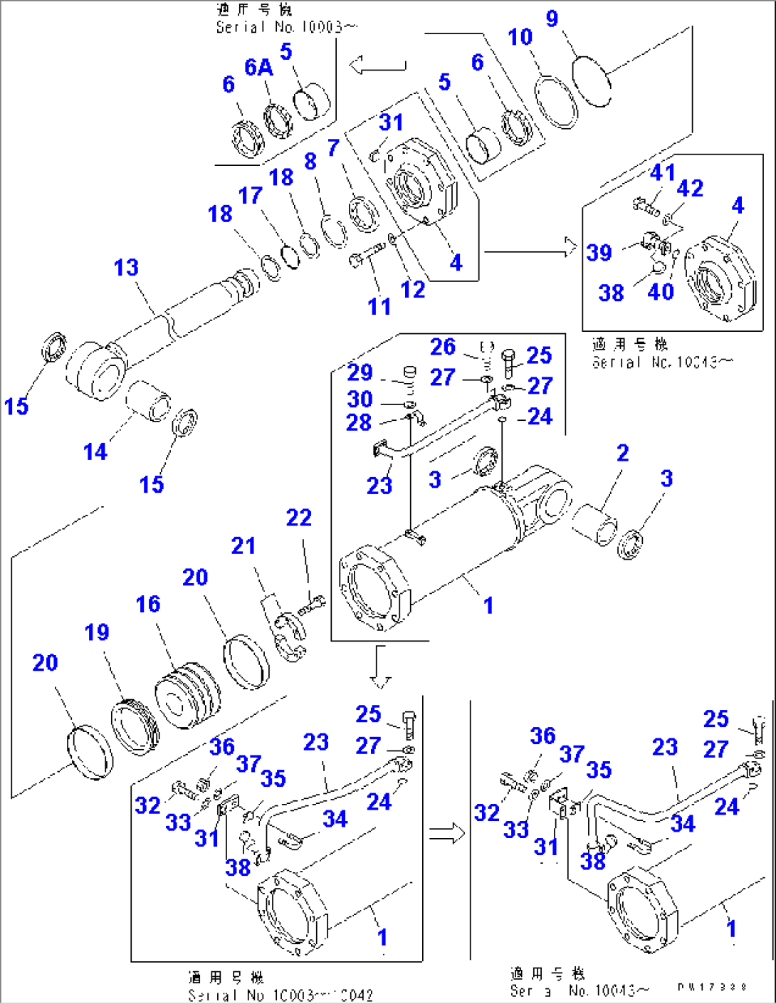 RIPPER LIFT CYLINDER