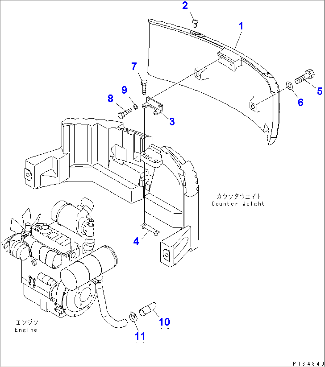 ADDITIONAL COUNTER WEIGHT