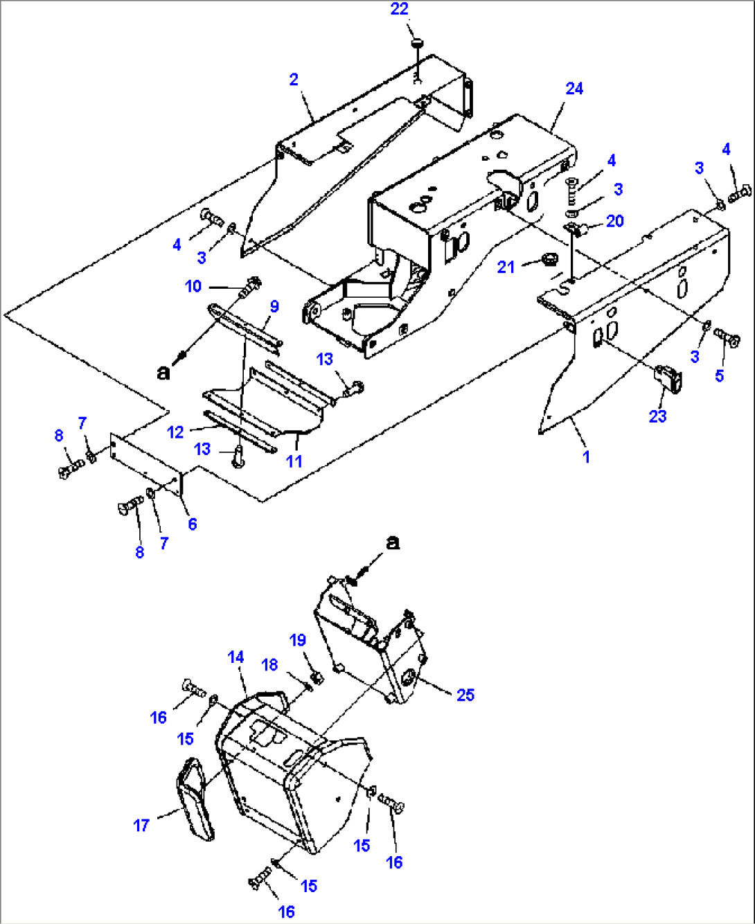 K0110-04A2 OPERATOR SEAT COVER FOR JOYSTICK STEERING