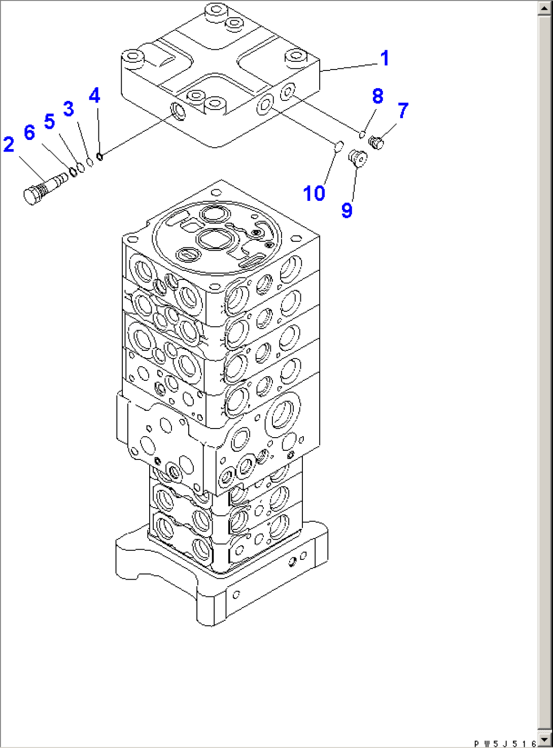 MAIN VALVE (7-VALVE) (1/28)