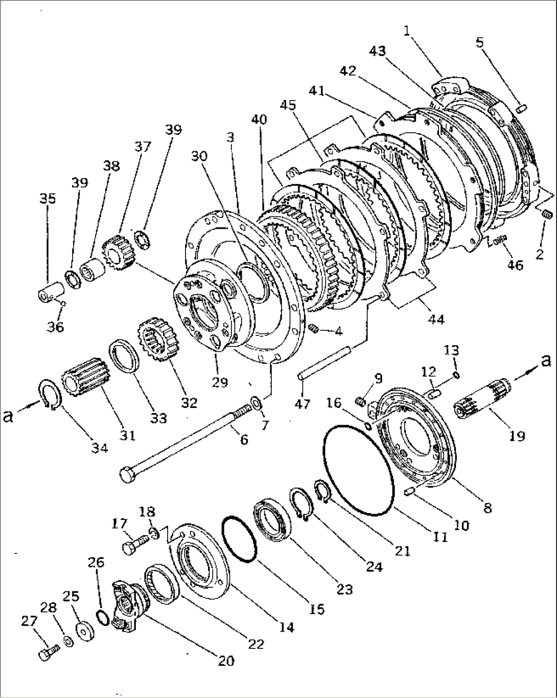 FORWARD CLUTCH(#15001-16054)