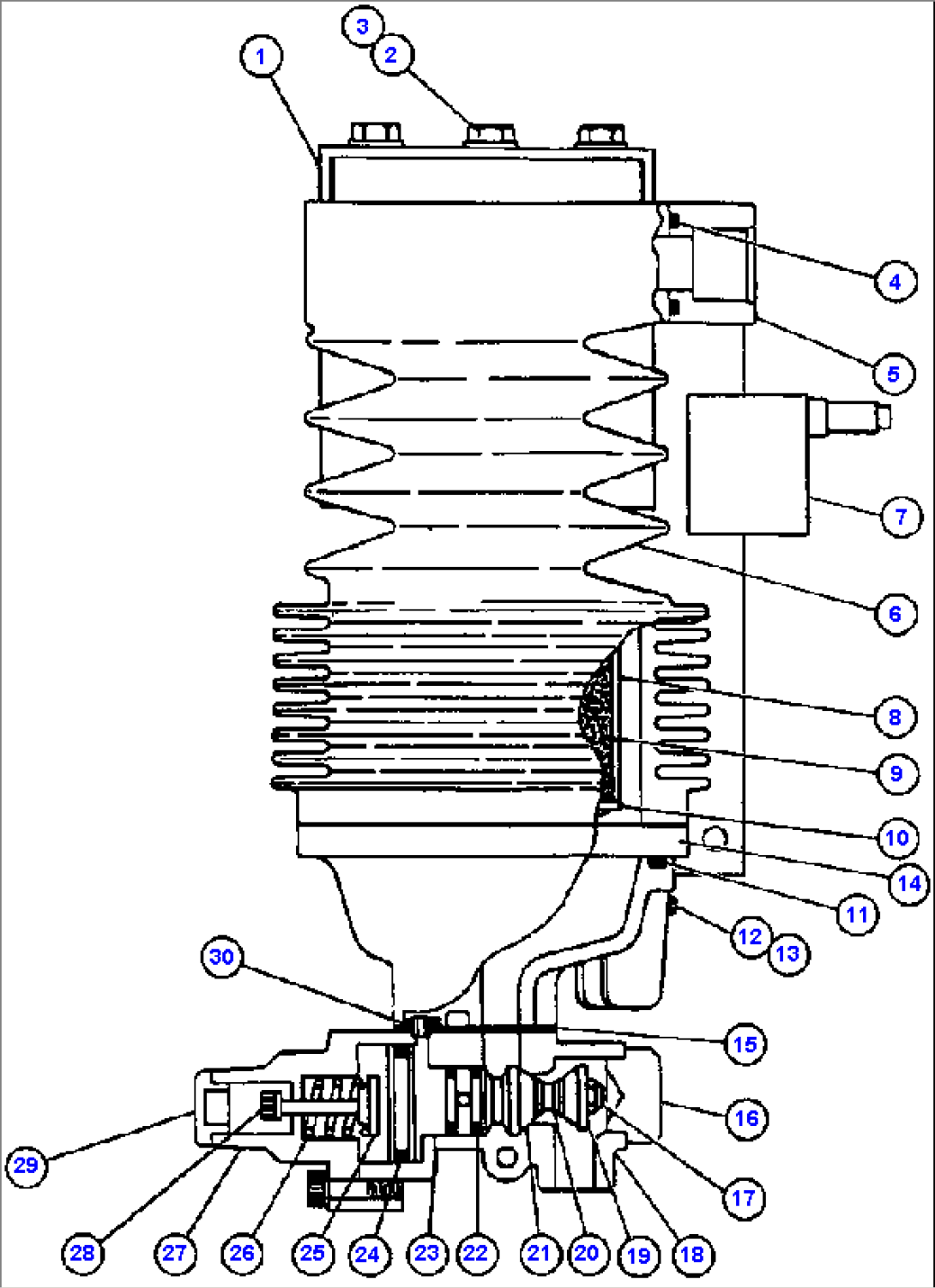 AIR DRYER ASSEMBLY (PB5290)