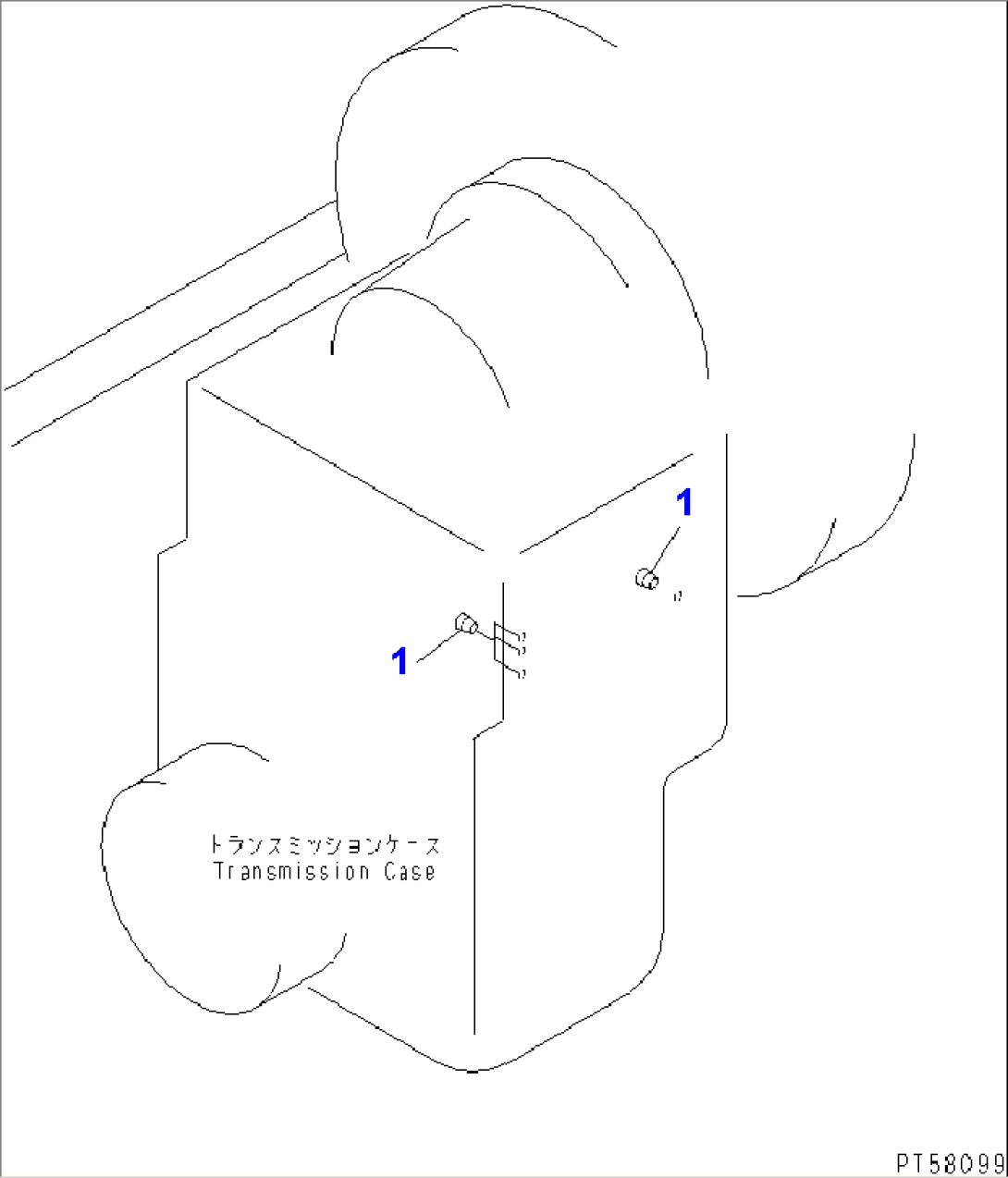 TRANSMISSION OIL PRESSURE CHECK PIPING