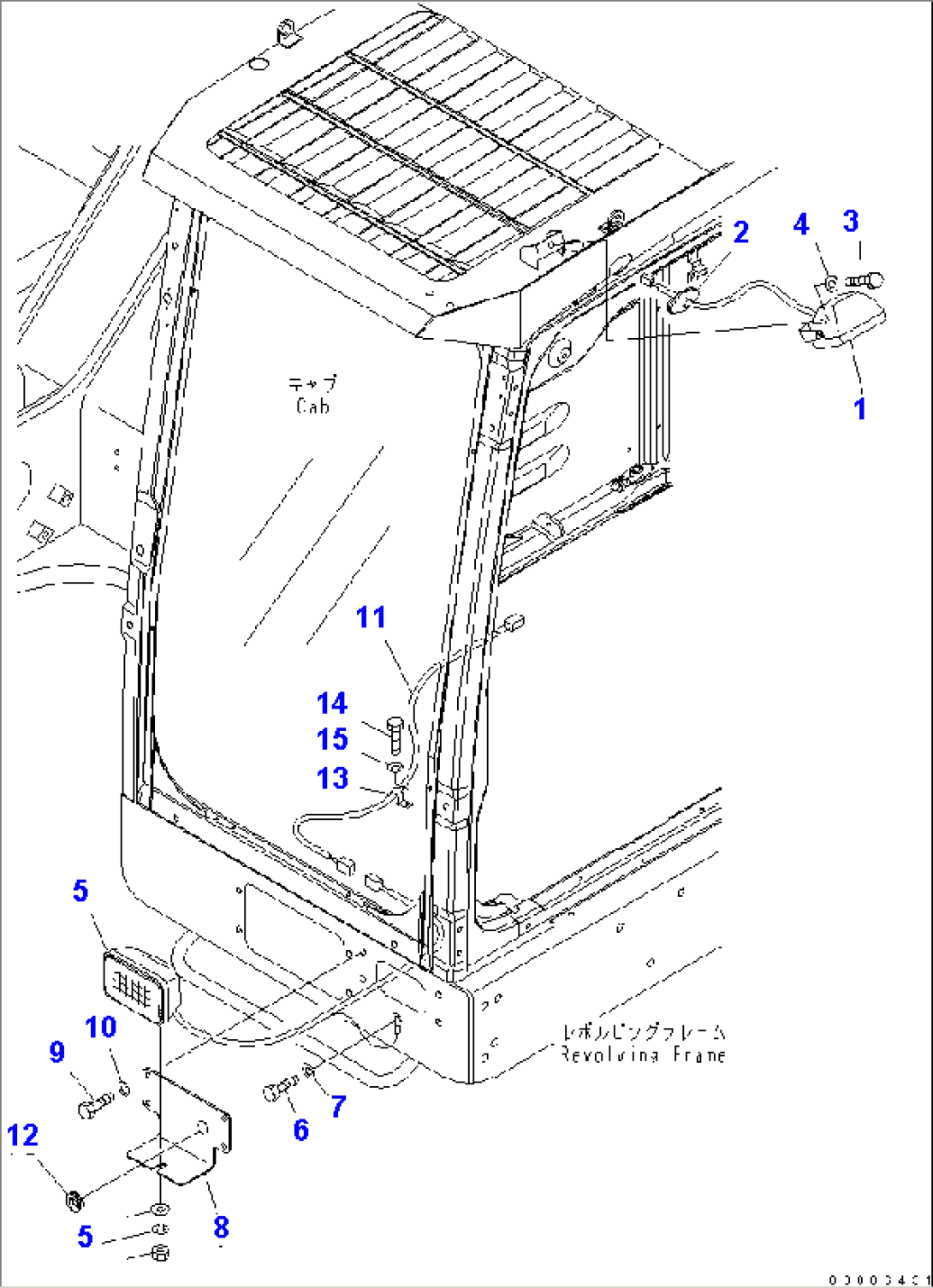 STEP LIGHT AND FLASH LIGHT (WITH TOP GUARD)
