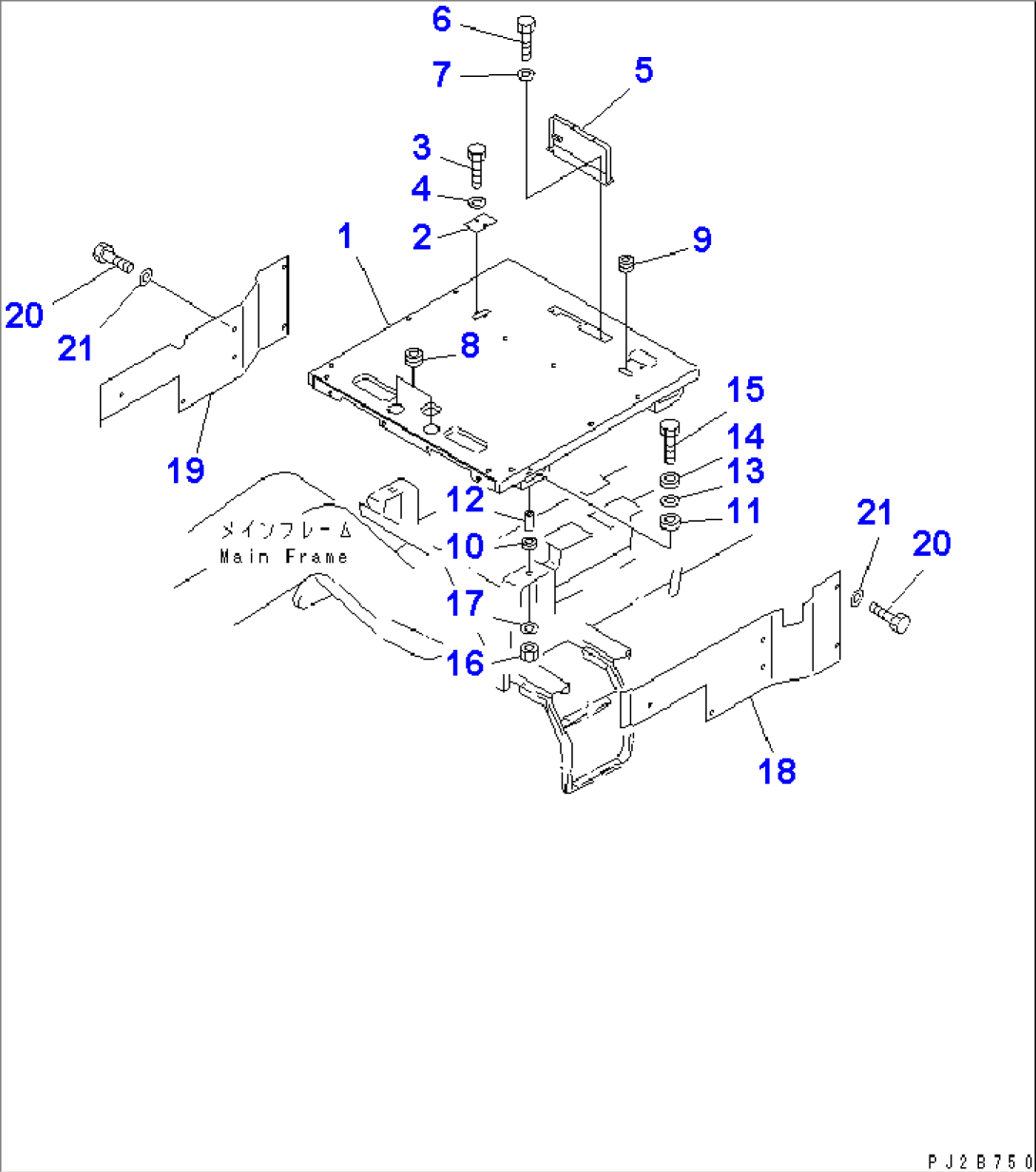 OPERATORS COMPARTMENT (FOR AIR CONDITIONER)