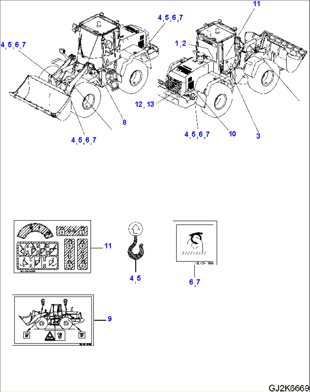 DECAL COMMON PARTS (1/2)