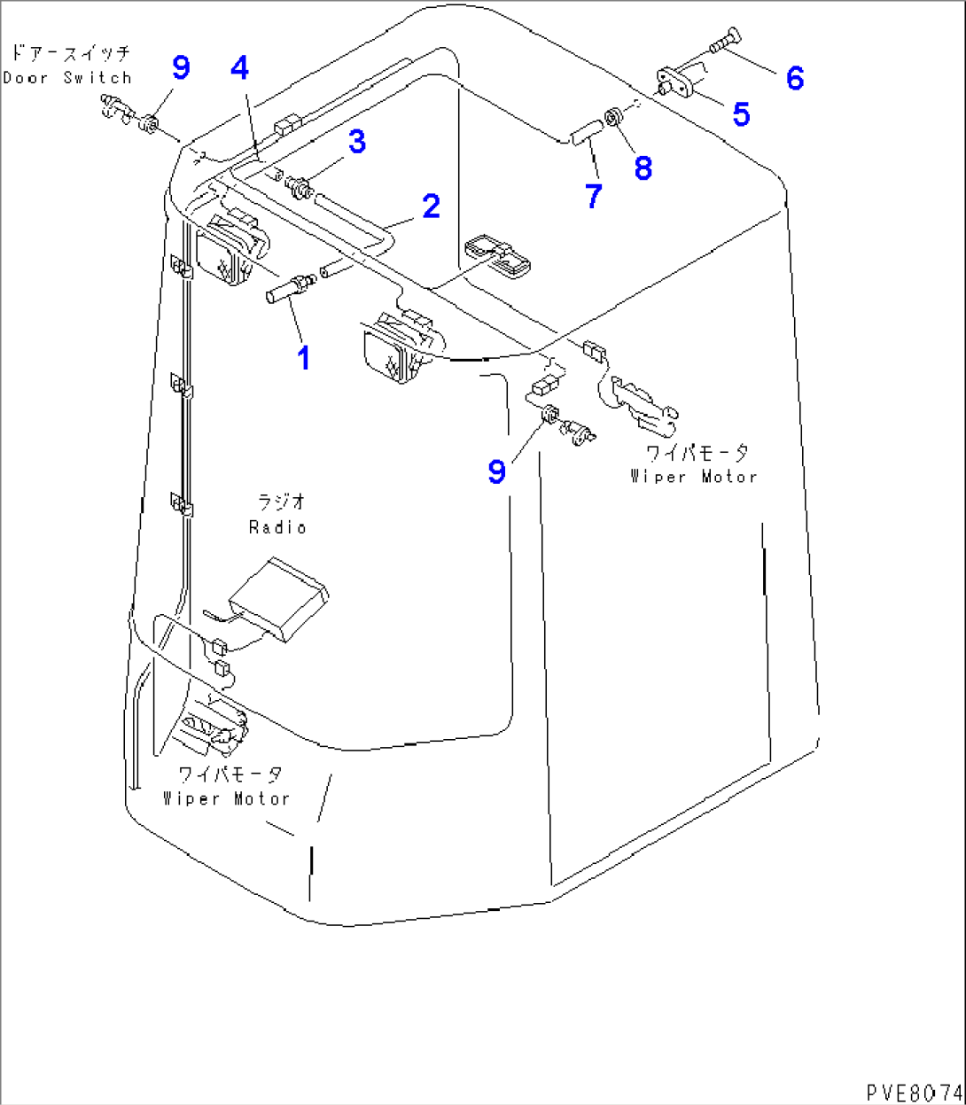 ROPS CAB (WASHER)