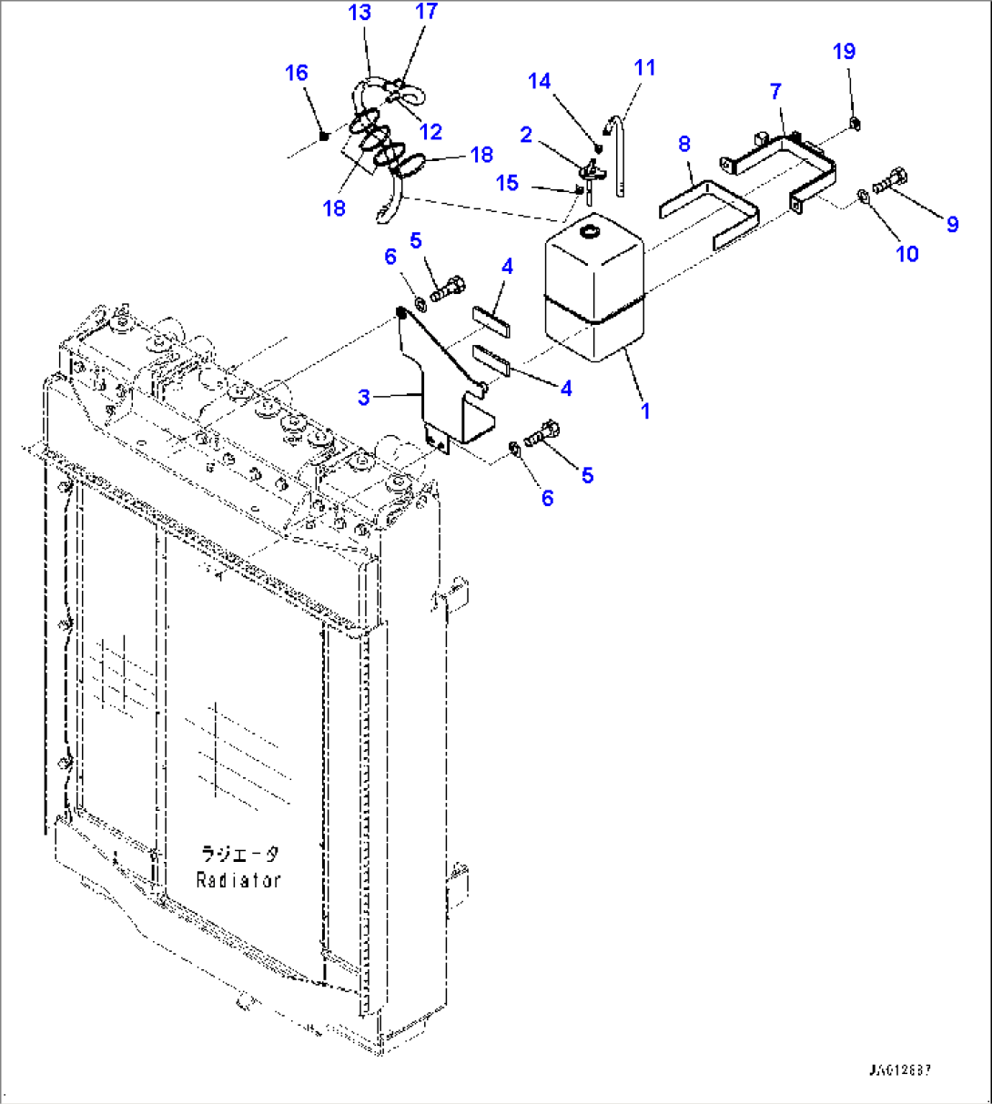 Cooling System, Window Washer Tank (#2075-)