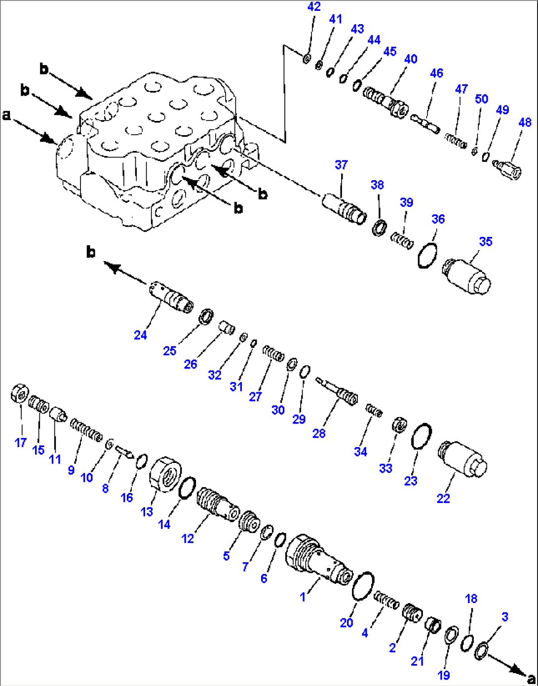 H0120-01A7 EQUIPMENT CONTROL VALVE RELIEF, SAFETY, SUCTION AND FLOAT SELECTOR VALVES (3-SPOOL)