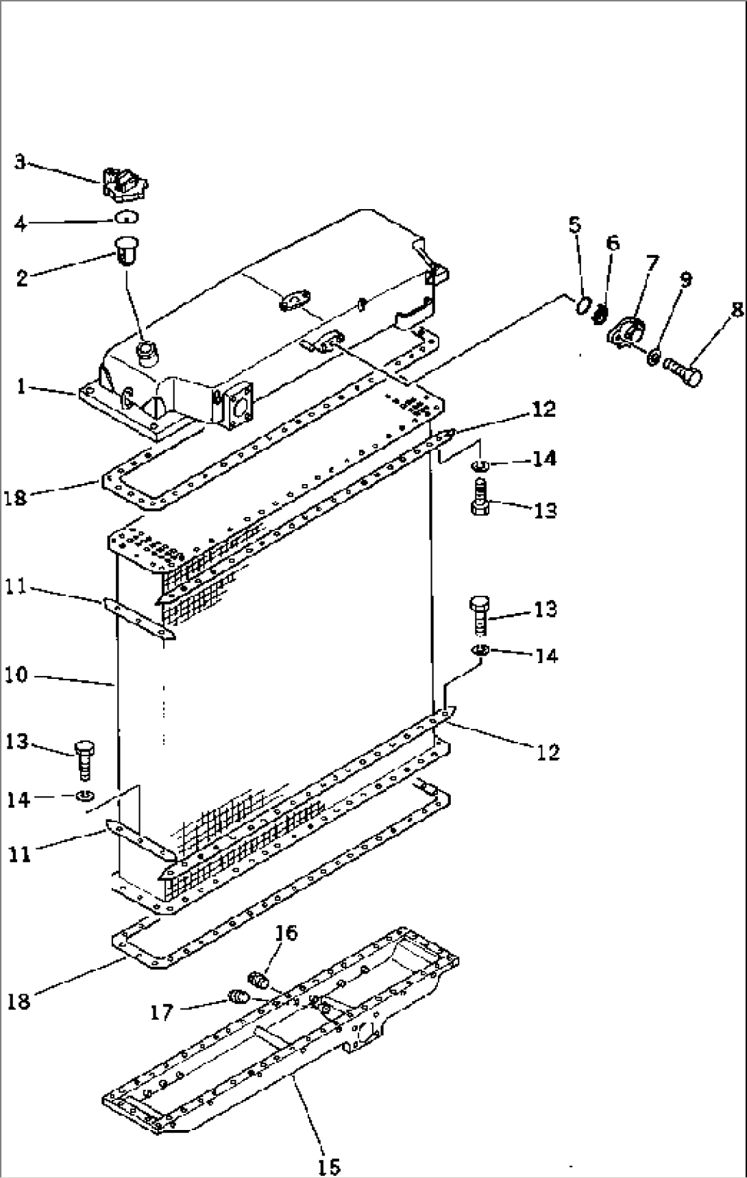RADIATOR (WITH VANDALISM)
