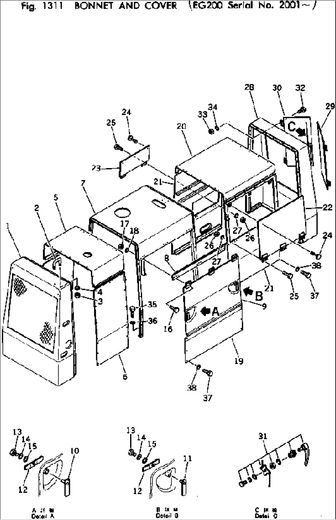 BONNET AND COVER