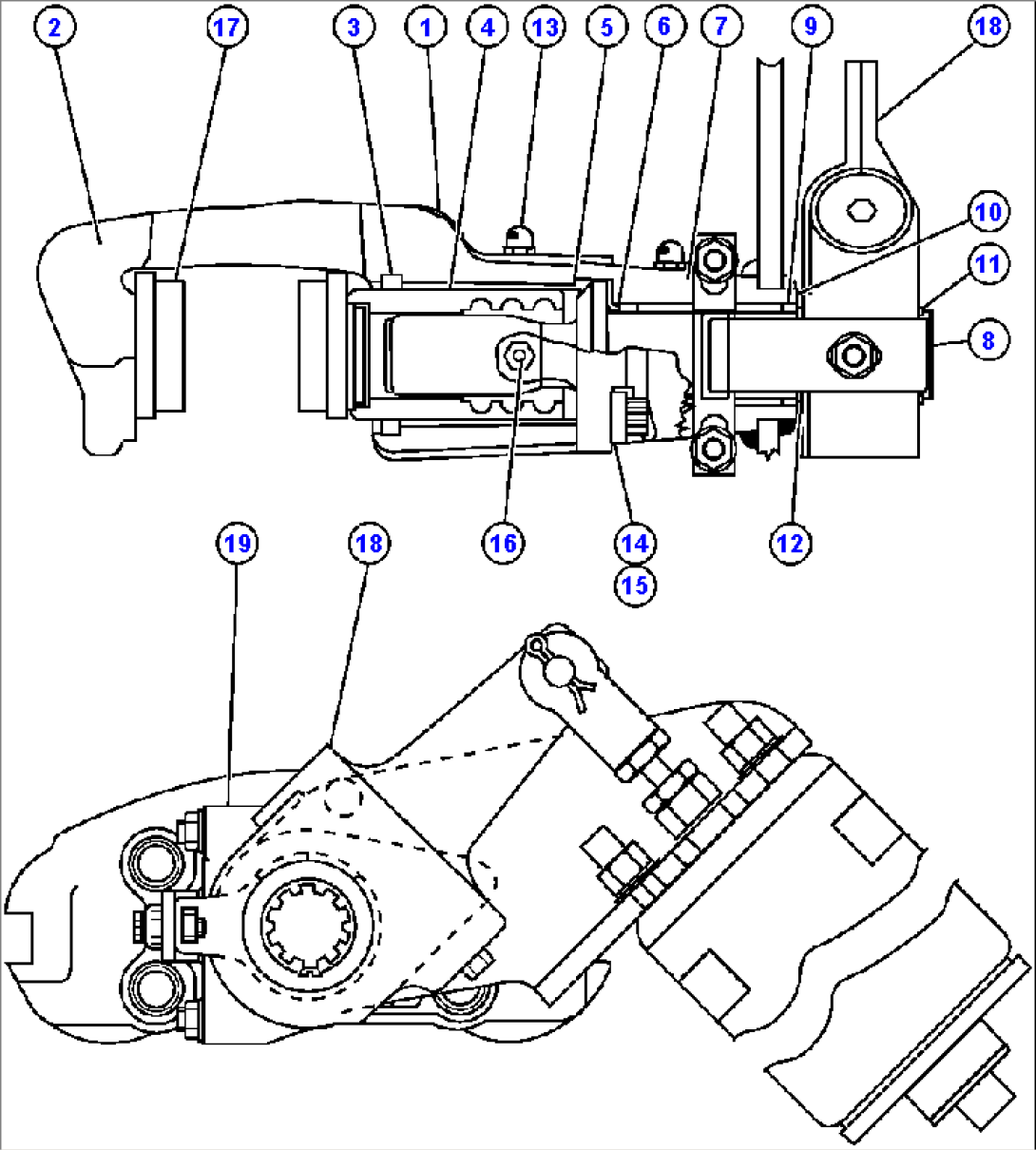 PARKING BRAKE ASSEMBLY - 1 (PB9221)