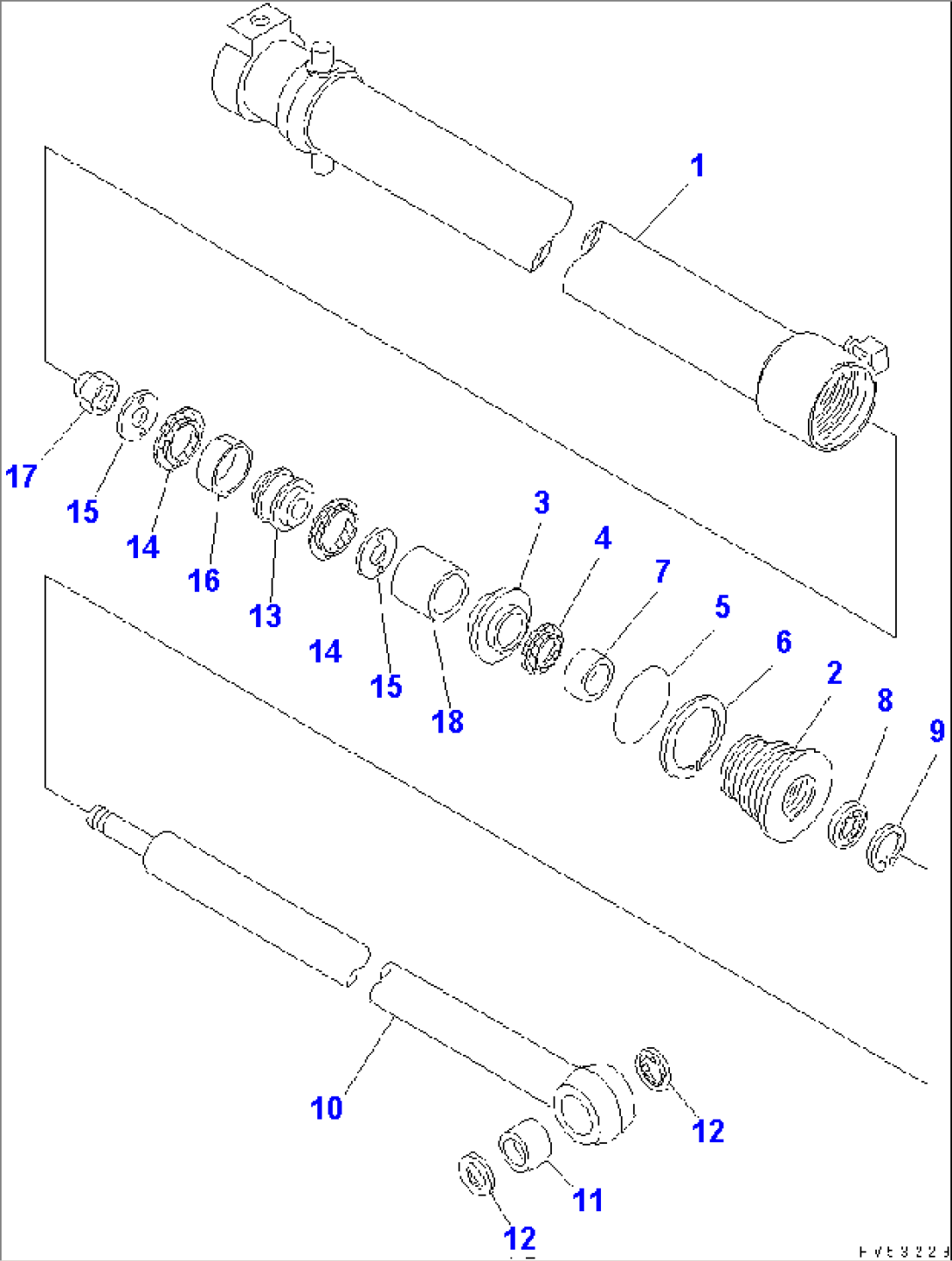 ROTOR SHIFT CYLINDER