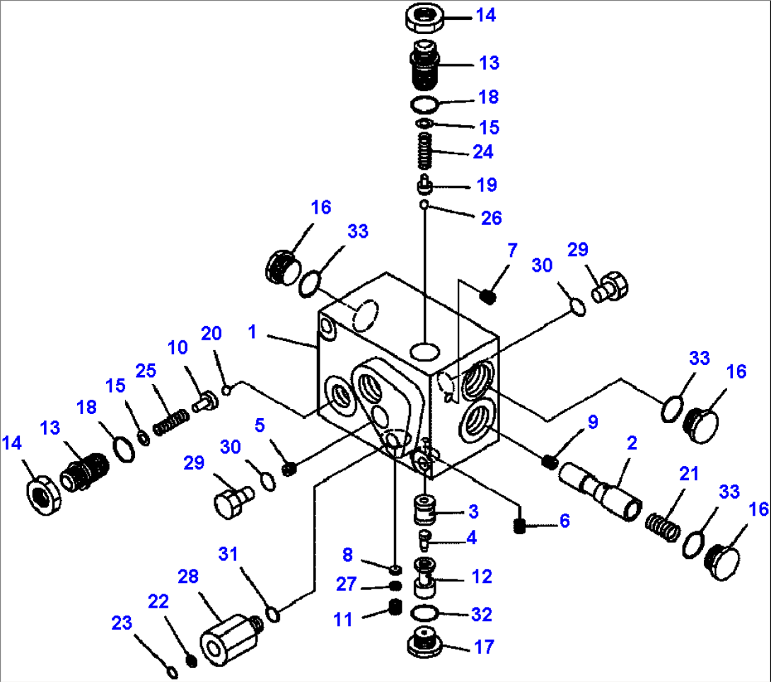 H3530-03A0 ACCUMULATOR CHARGE VALVE ASSEMBLY
