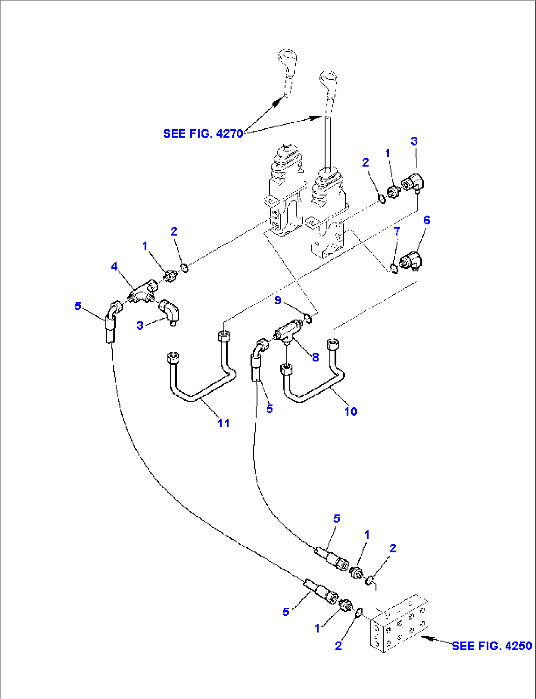 OUTRIGGER CONTROL LEVER (2/2)