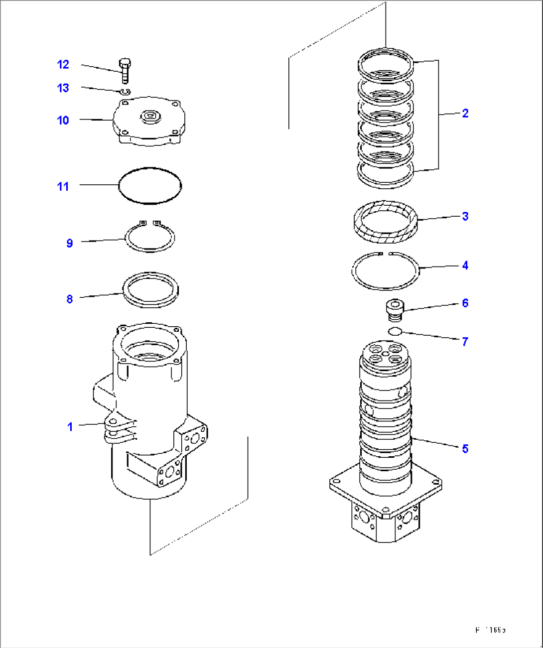 Swivel Joint, Inner Parts (#65175-)