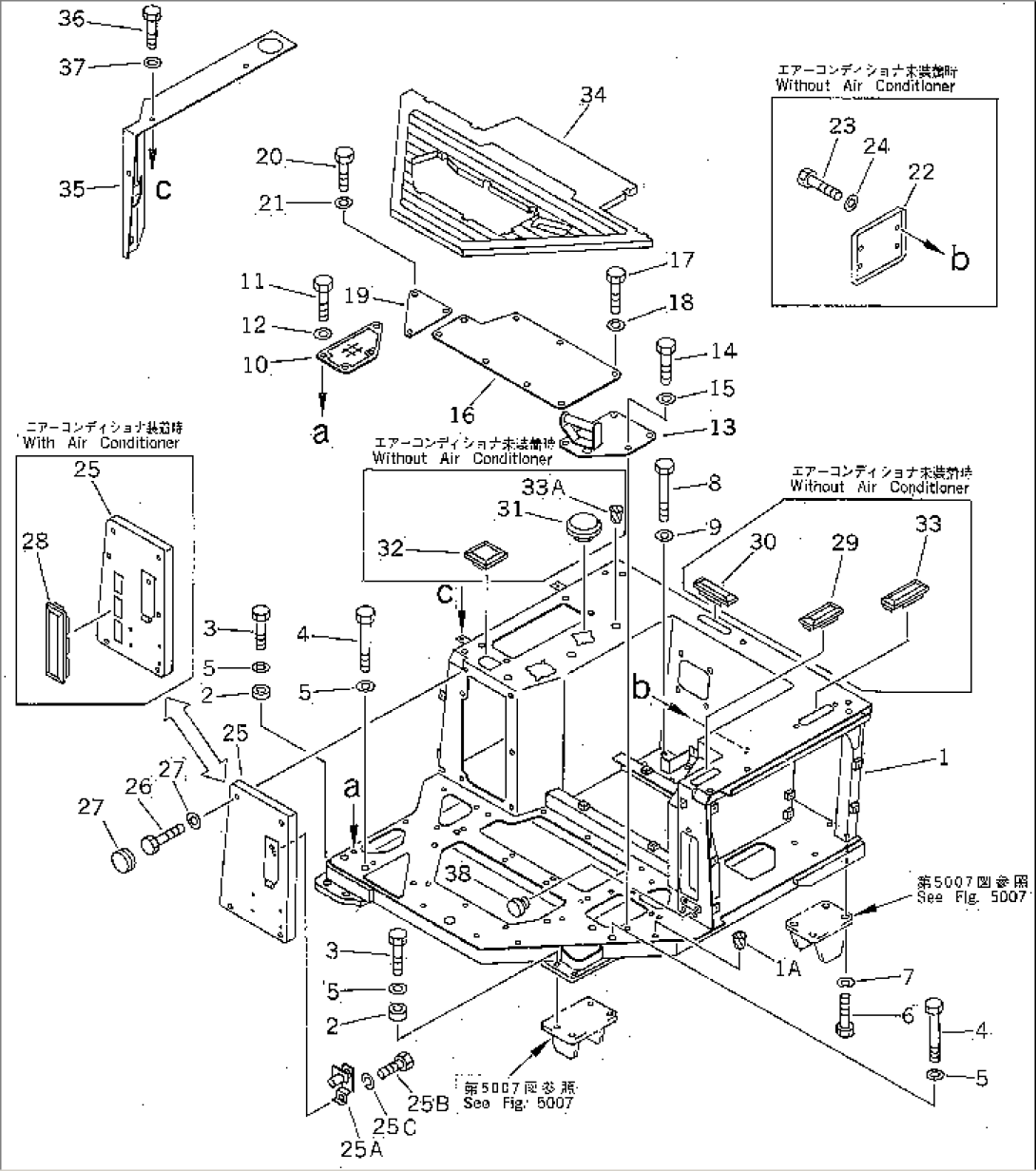 FLOOR PLATE(#35001-)