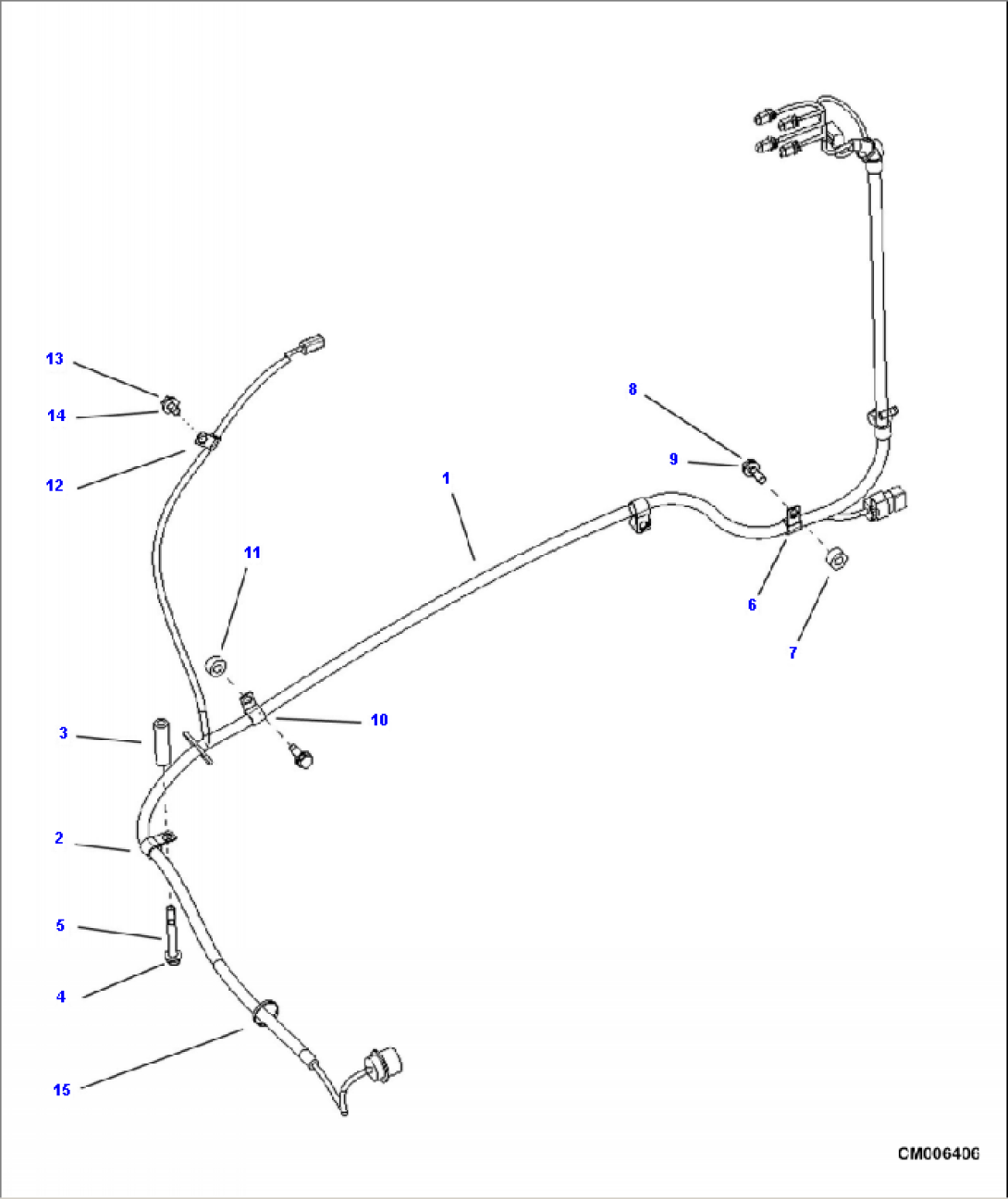 E0305-01A0 ADDITIONAL SOLENOID HARNESS