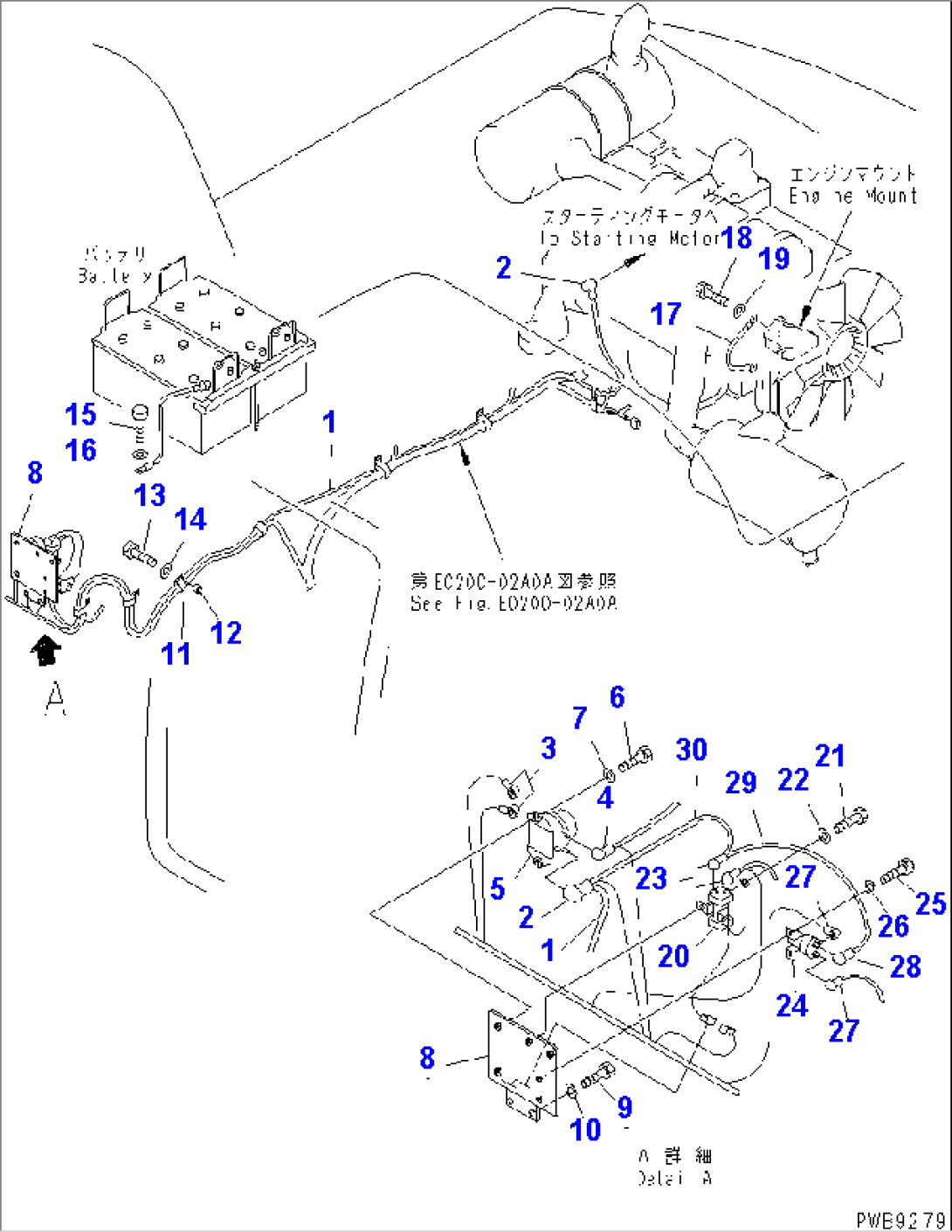 WIRING (1/4)(#K32000-)