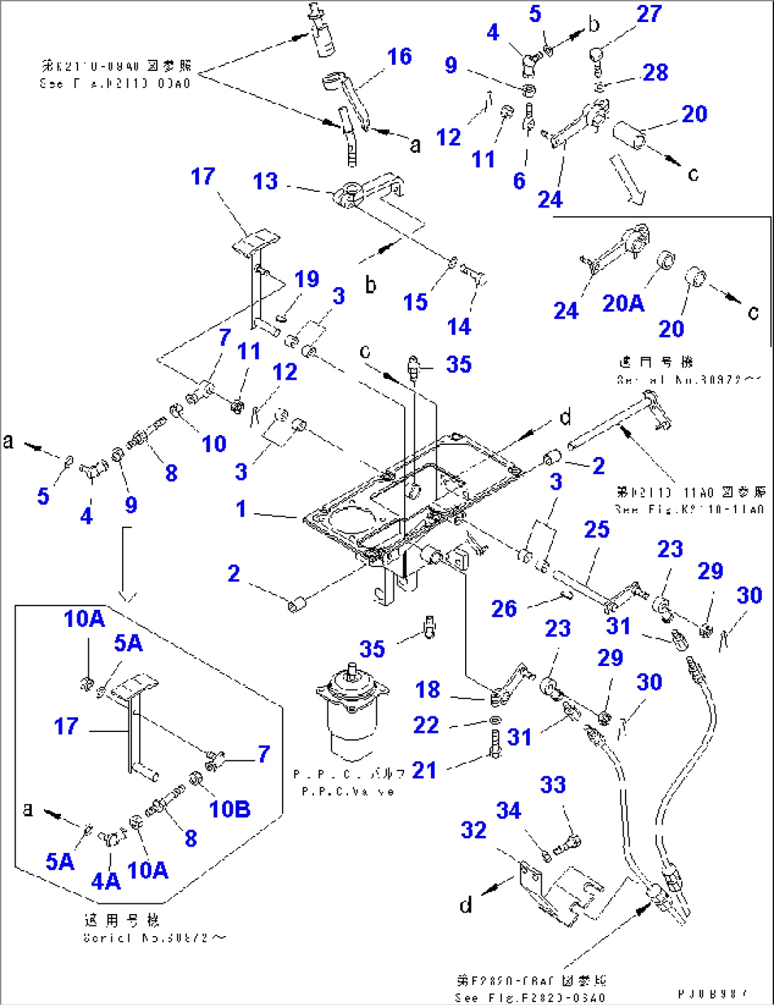 FLOOR FRAME (SPEED CONTROL) (D65PX)(#60884-65000)