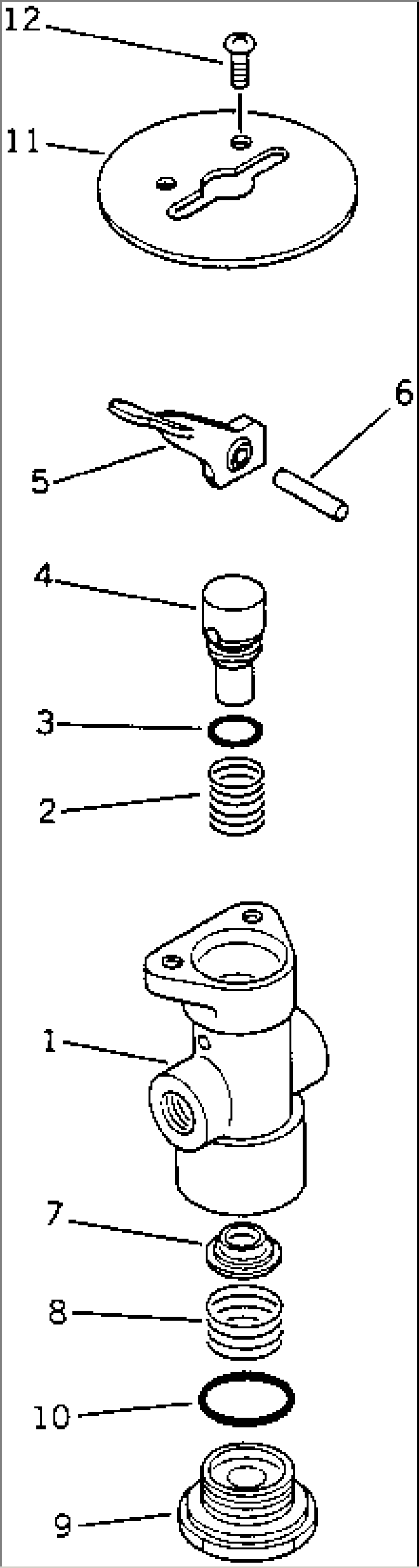 PARKING BRAKE VALVE