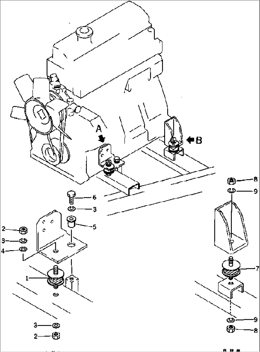 ENGINE MOUNTING