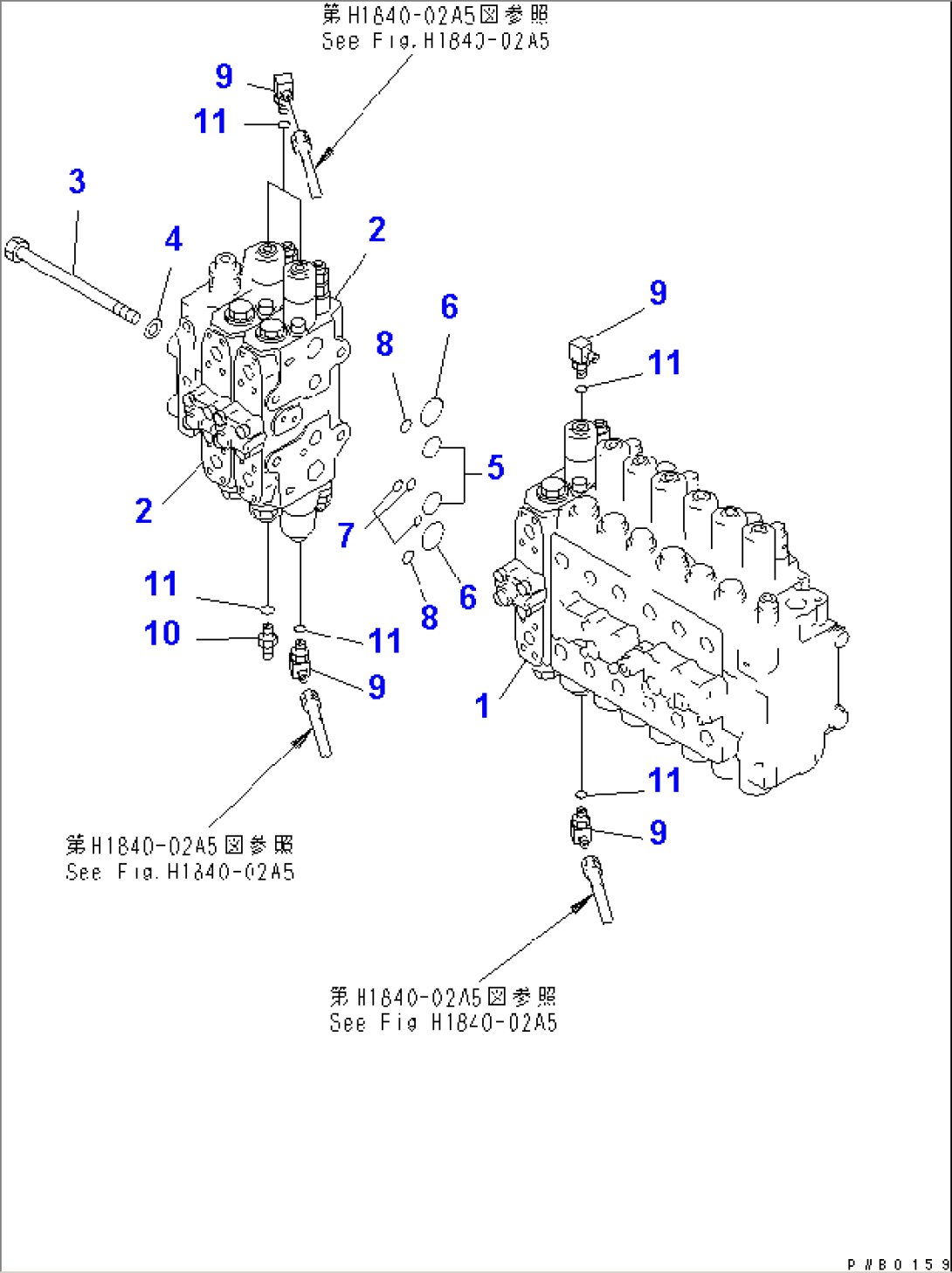 MAIN VALVE (VALVE) (3 ACTUATOR) (KIT)(#10001-10168)