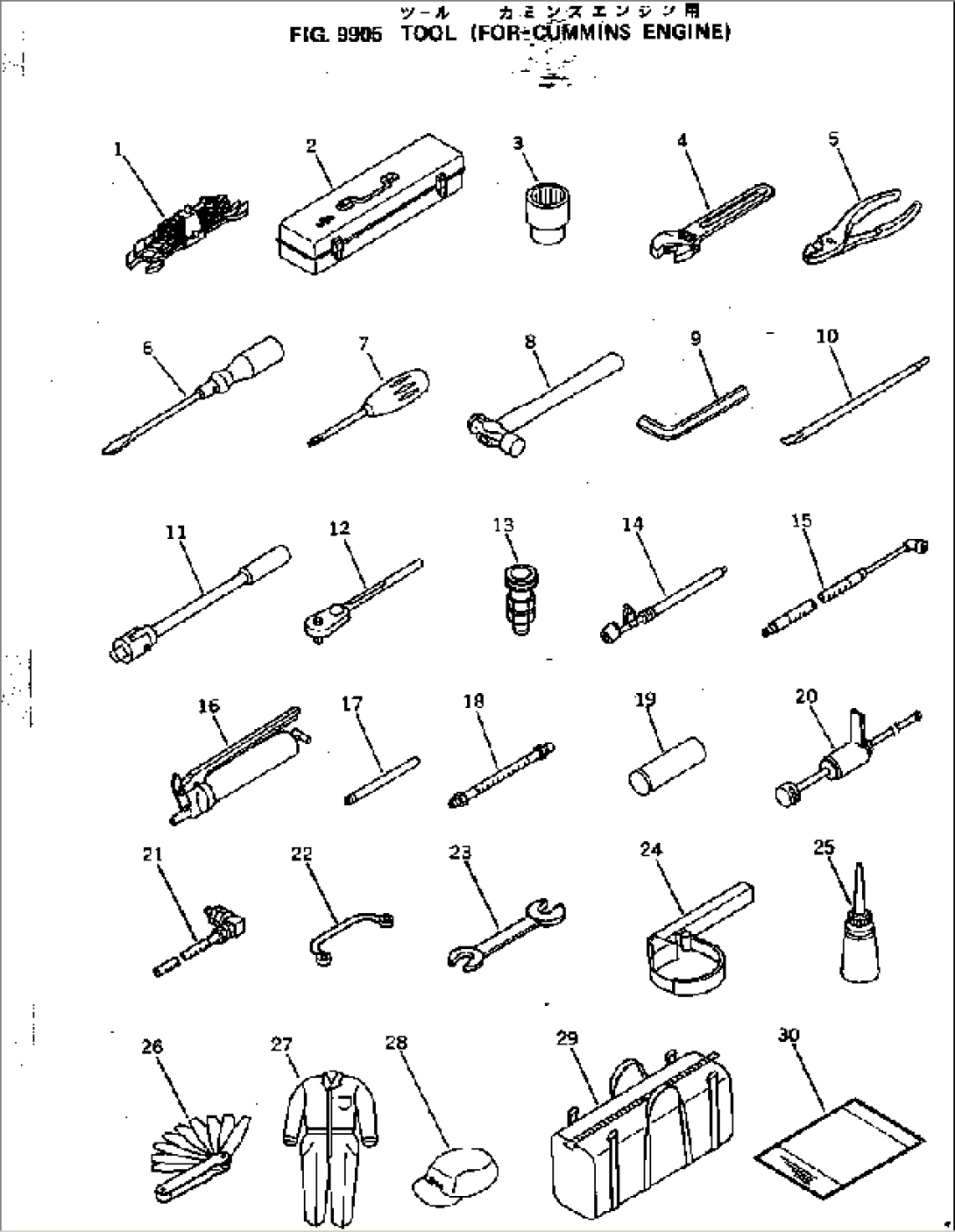 TOOL (FOR CUMMINS ENGINE)