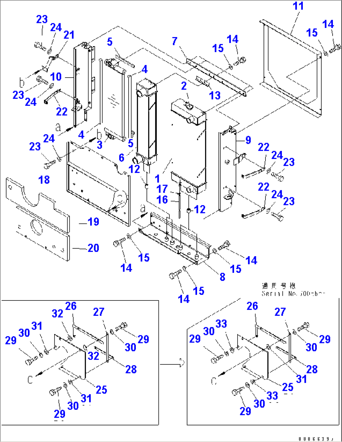 RADIATOR(#70001-70444)