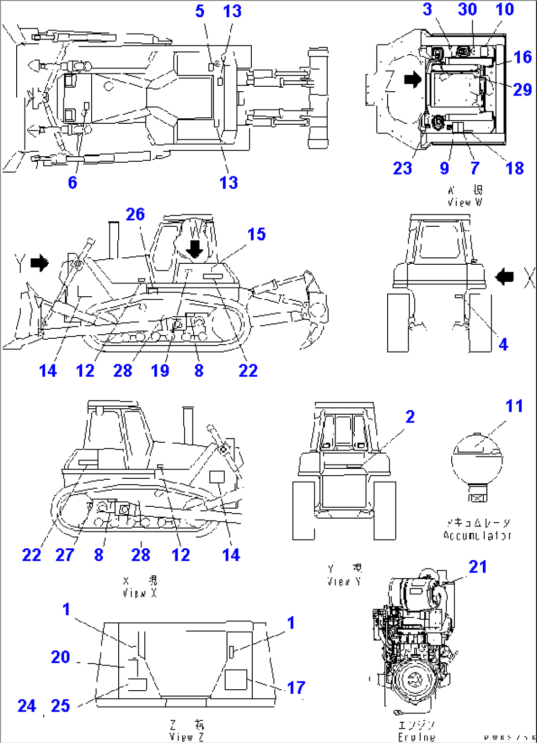 MARKS AND PLATES (JAPANESE)(#70001-74999)