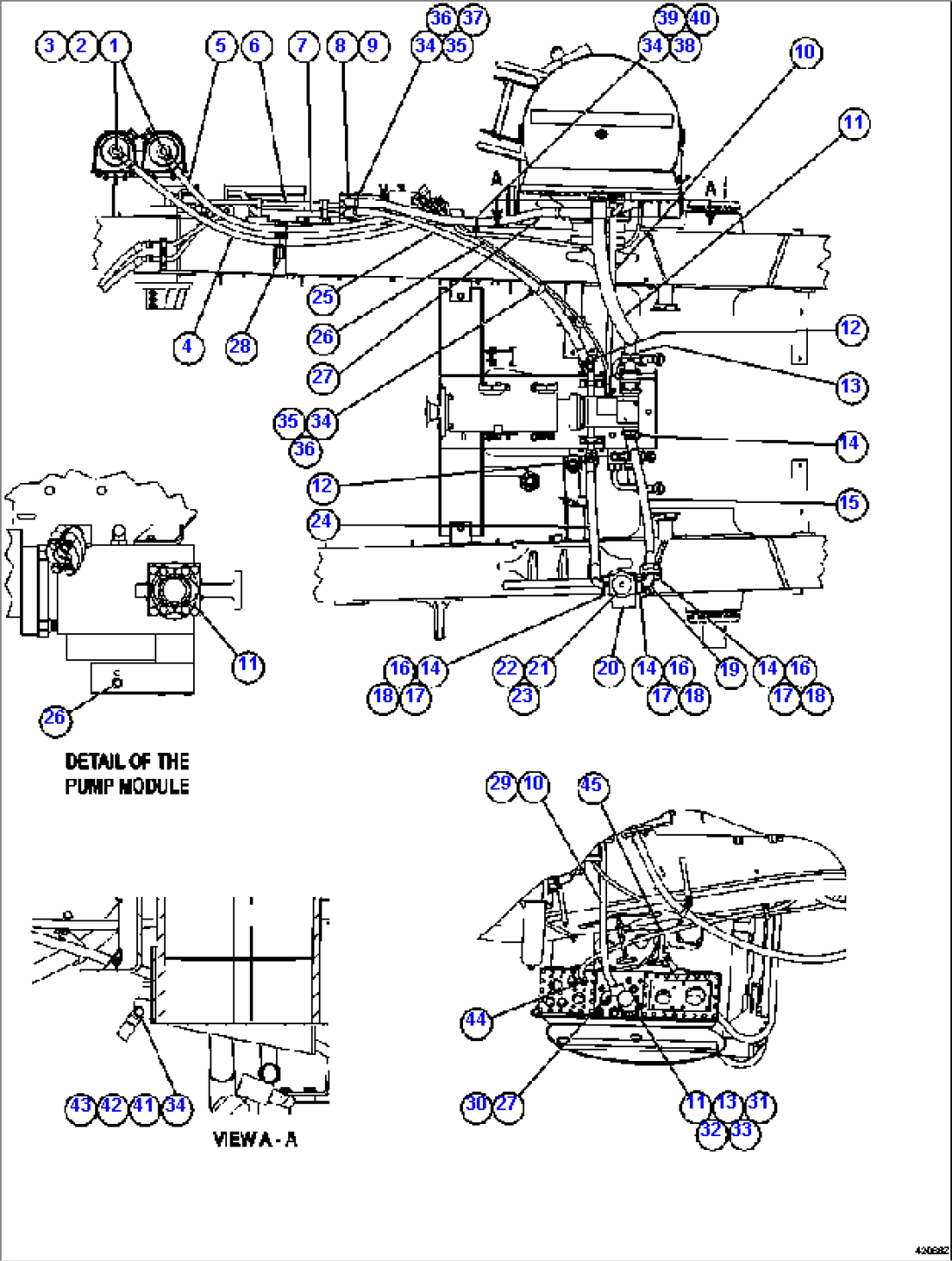 STEERING PIPING ( 1/2)