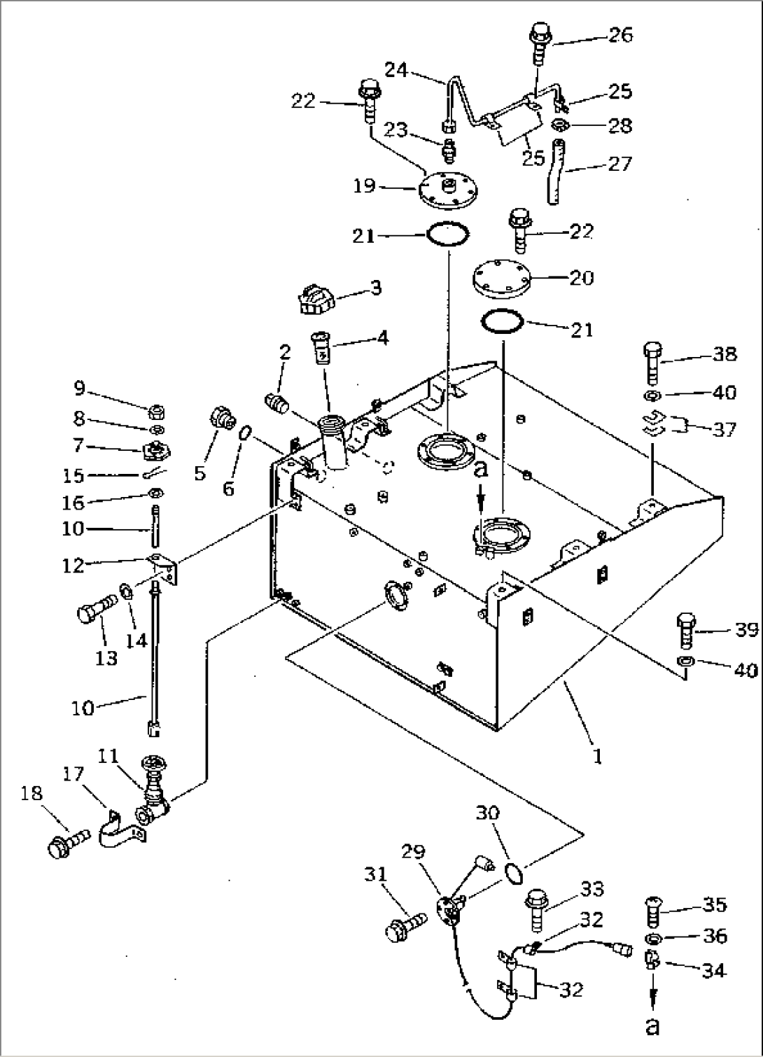 FUEL TANK(#10001-10021)