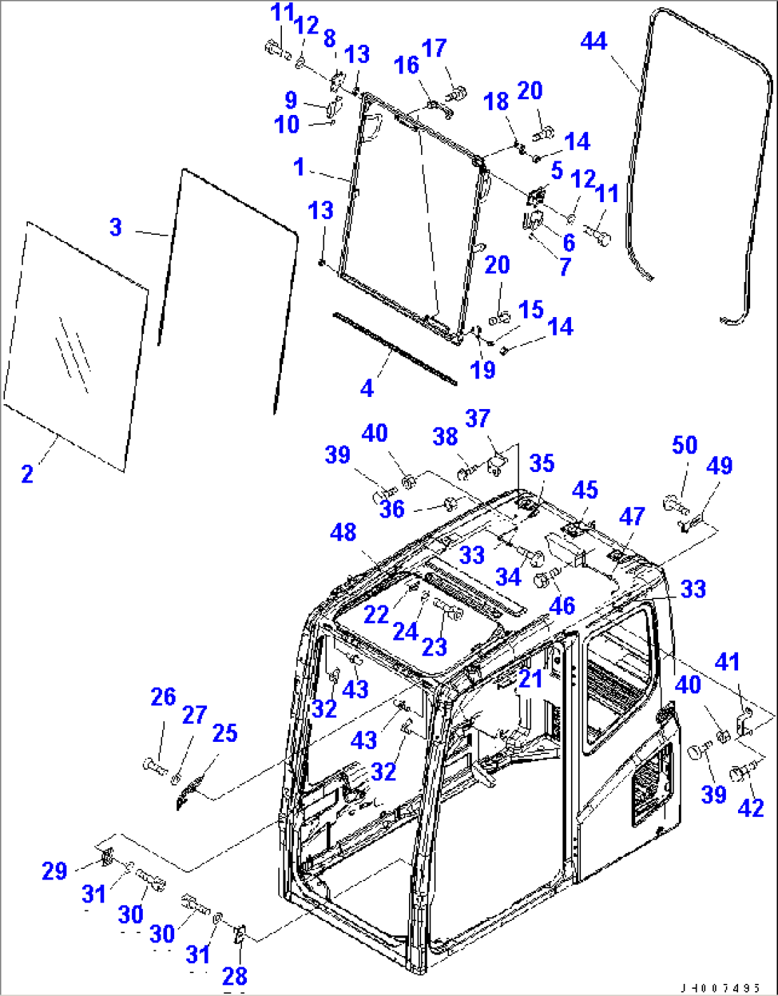 FLOOR FRAME (OPERATOR