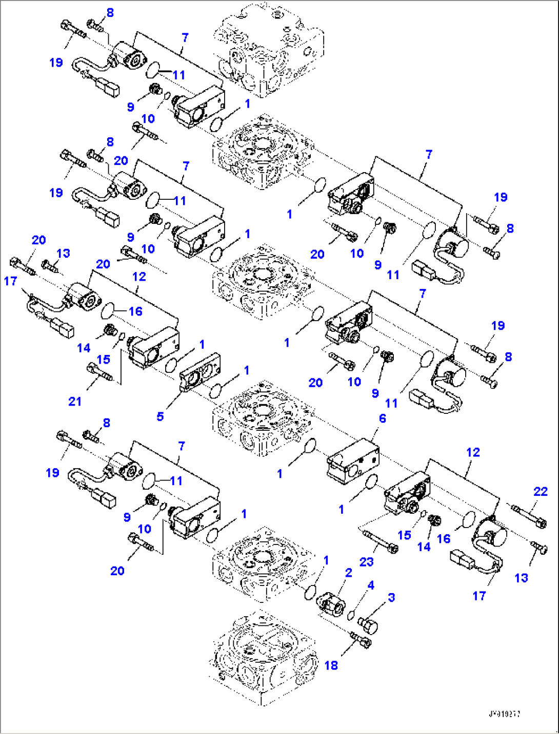Control Valve, 5-Valve (3/11) (#95001-)