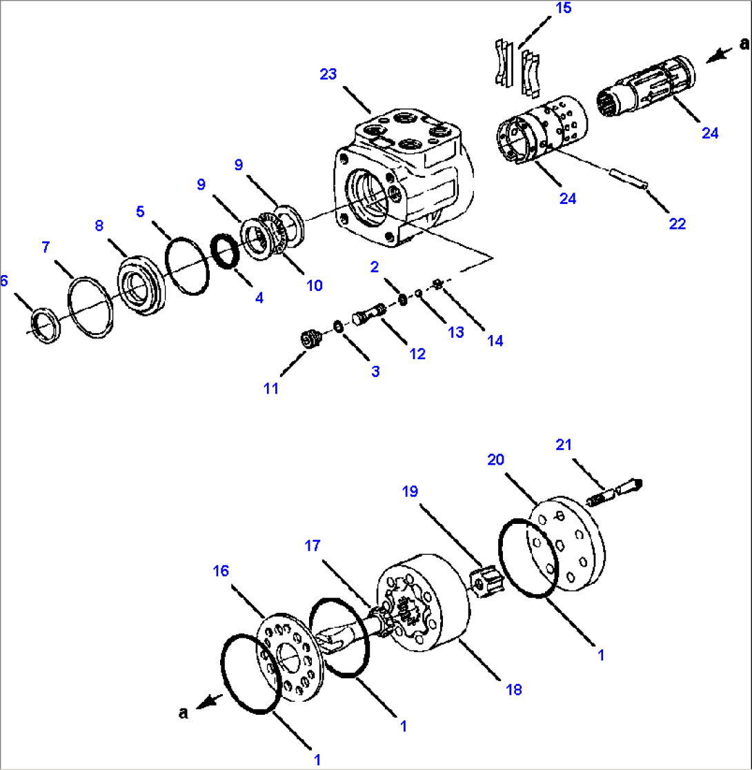 FIG NO. 4111B STEERING UNIT VALVE - EATON