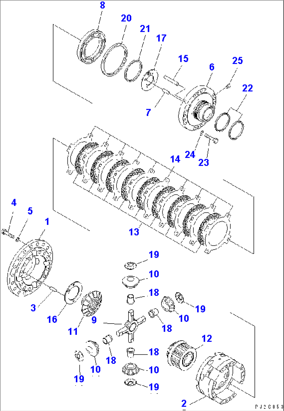 REAR AXLE (DIFFERENTIAL LOCK)