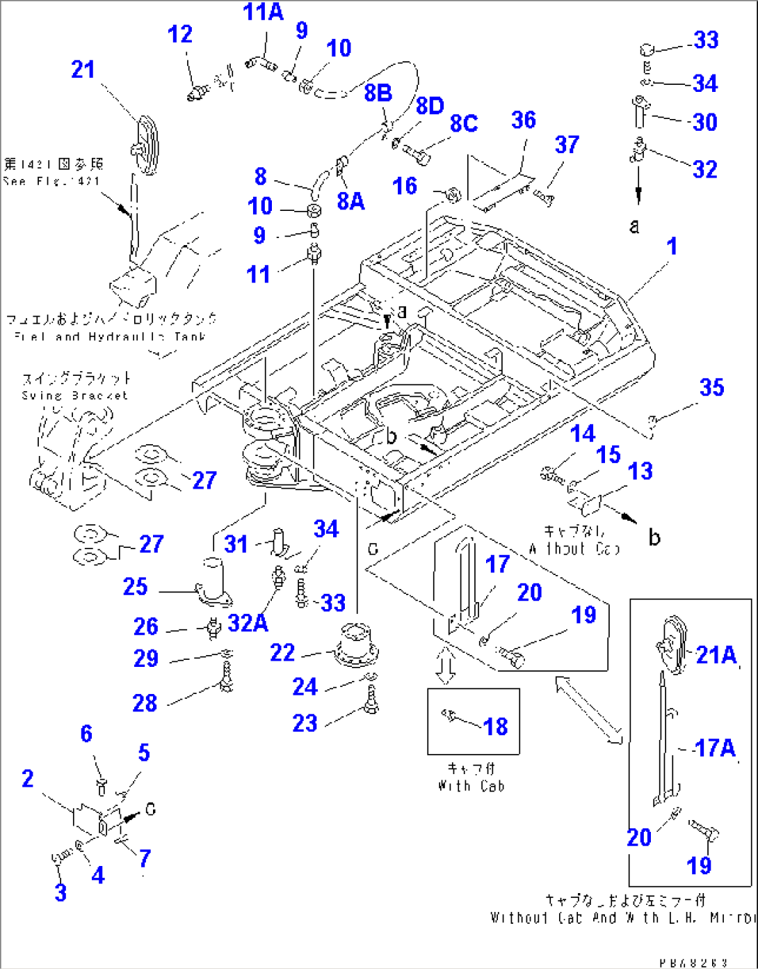 REVOLVING FRAME (FOR QUICK SHIFTER) (FOR JAPAN)