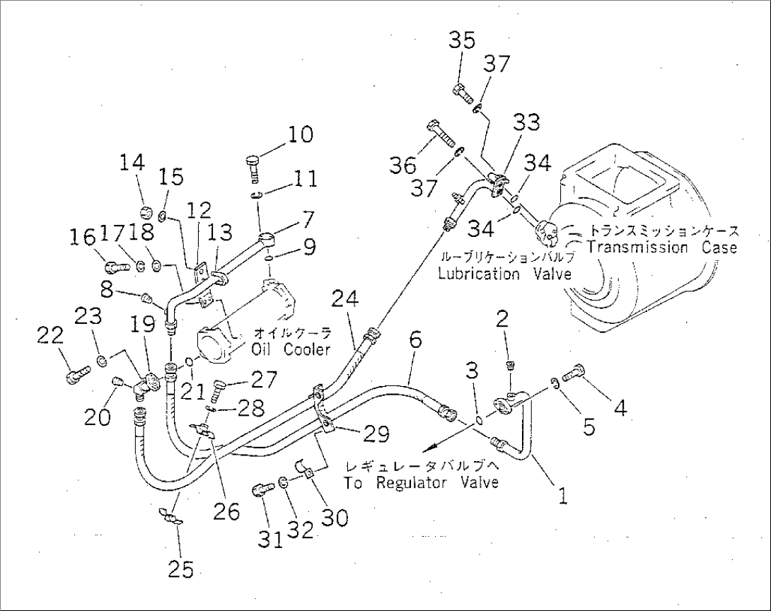 TORQUE CONVERTER PIPING (1/2)