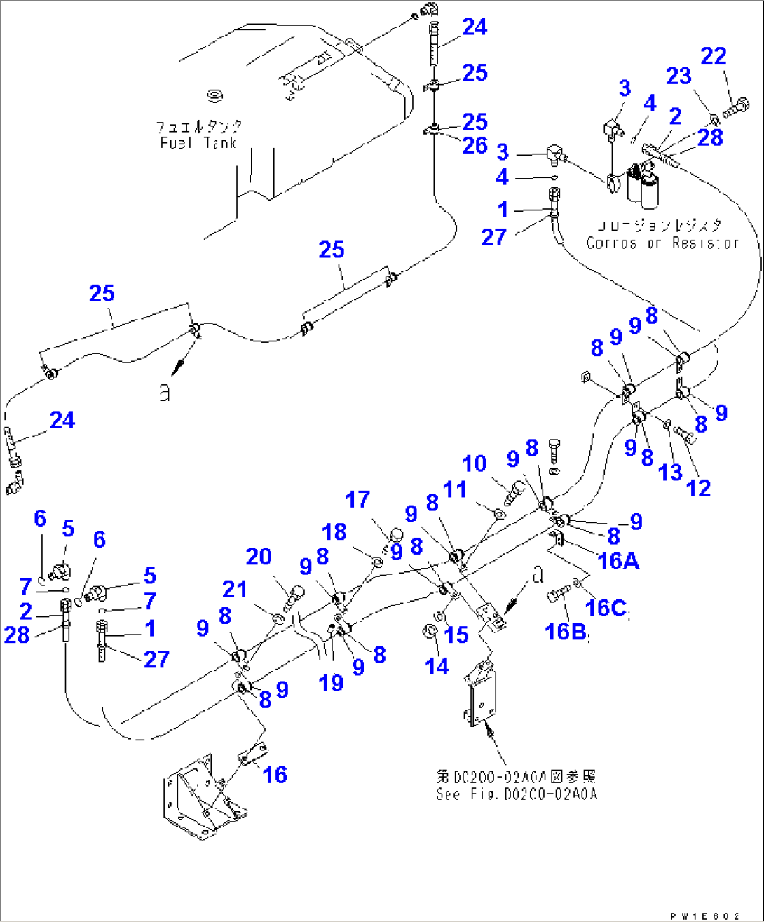 CORROSION RESISTOR AND SPILL PIPING(#10104-)