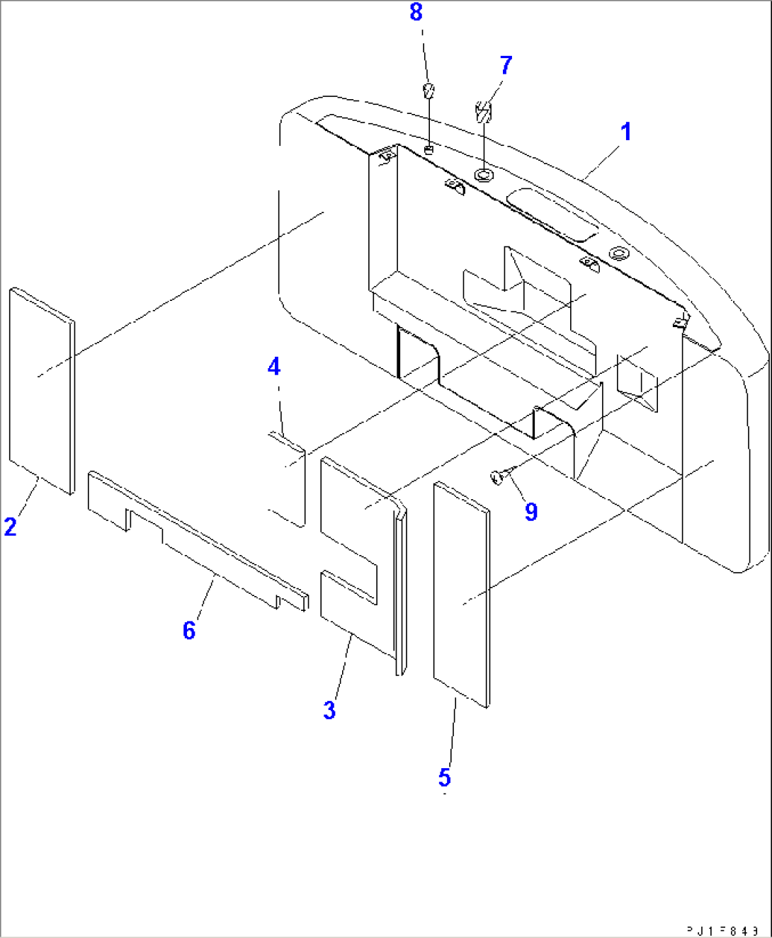 COUNTER WEIGHT (2455 KG)