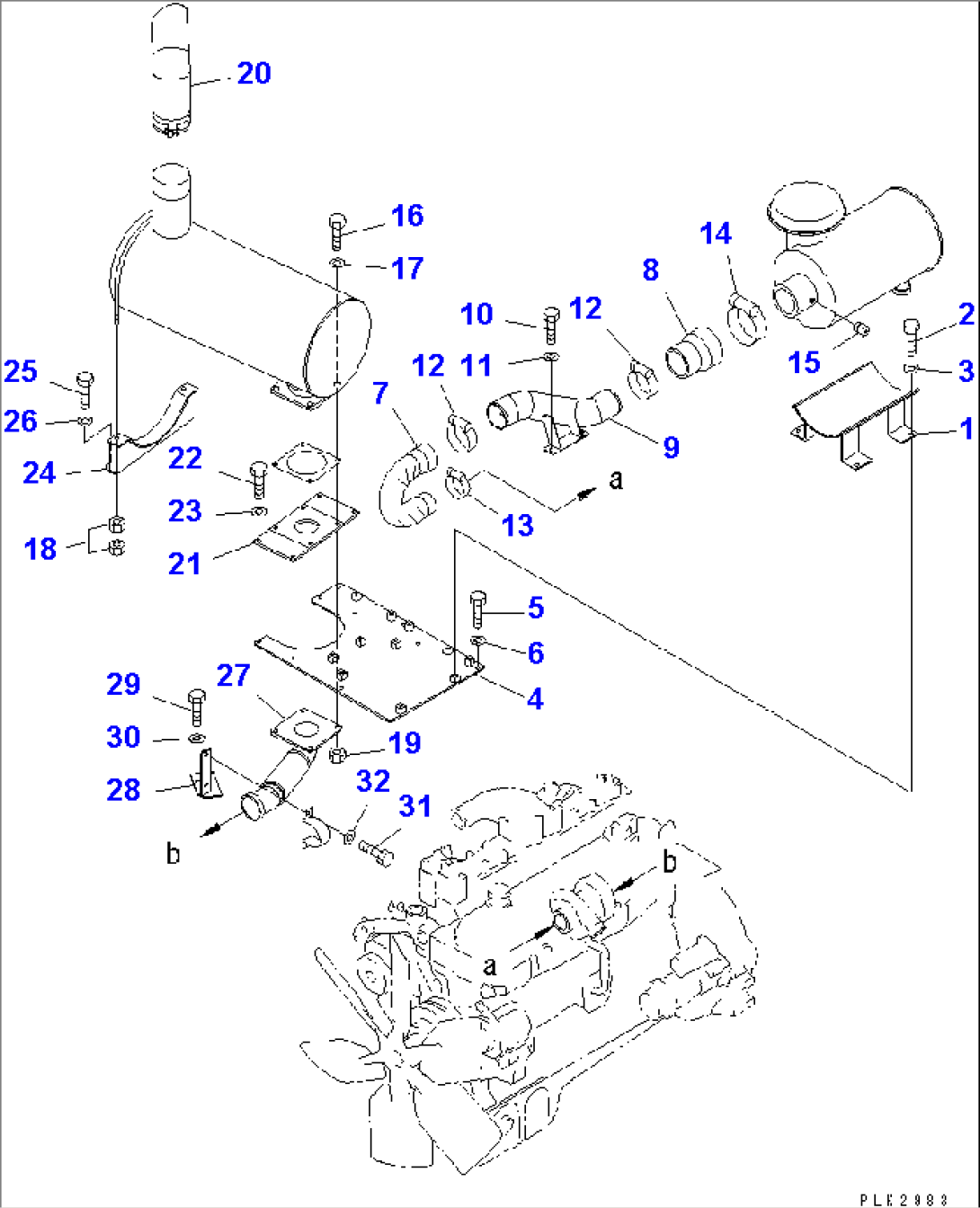 ENGINE ACCESSORIES PARTS(#1061-1193)