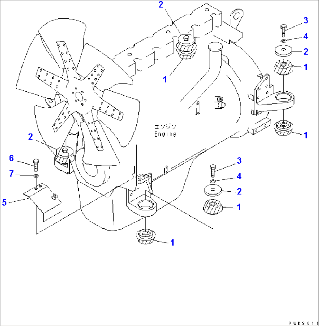 ENGINE MOUNT