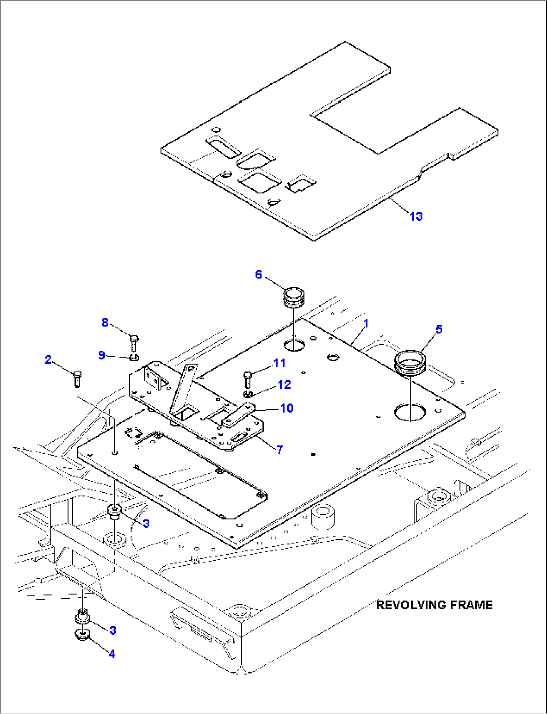 FLOOR PLATE (1/2)