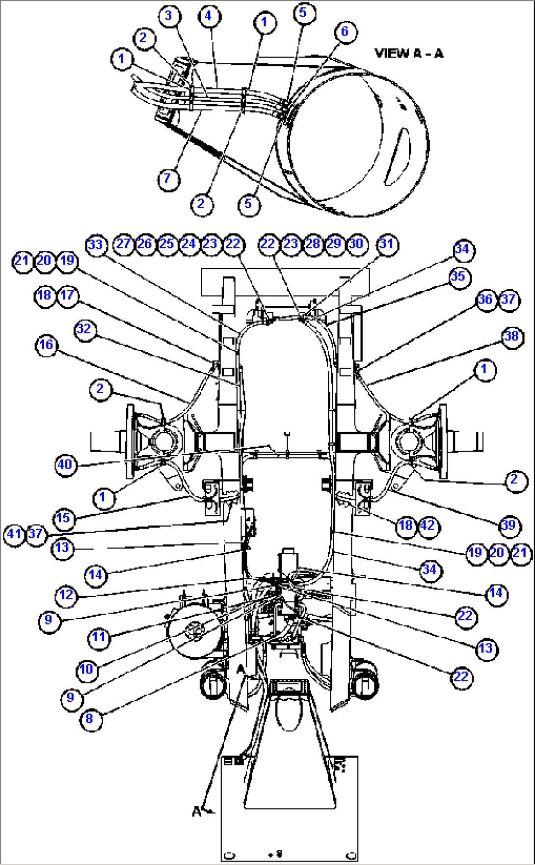BRAKE COOLING PIPING