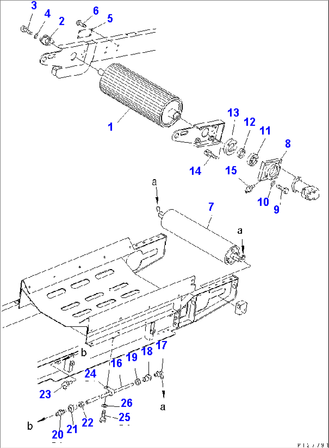 1ST CONVEYOR (3/8) (LONG TYPE)(#1101-1200)