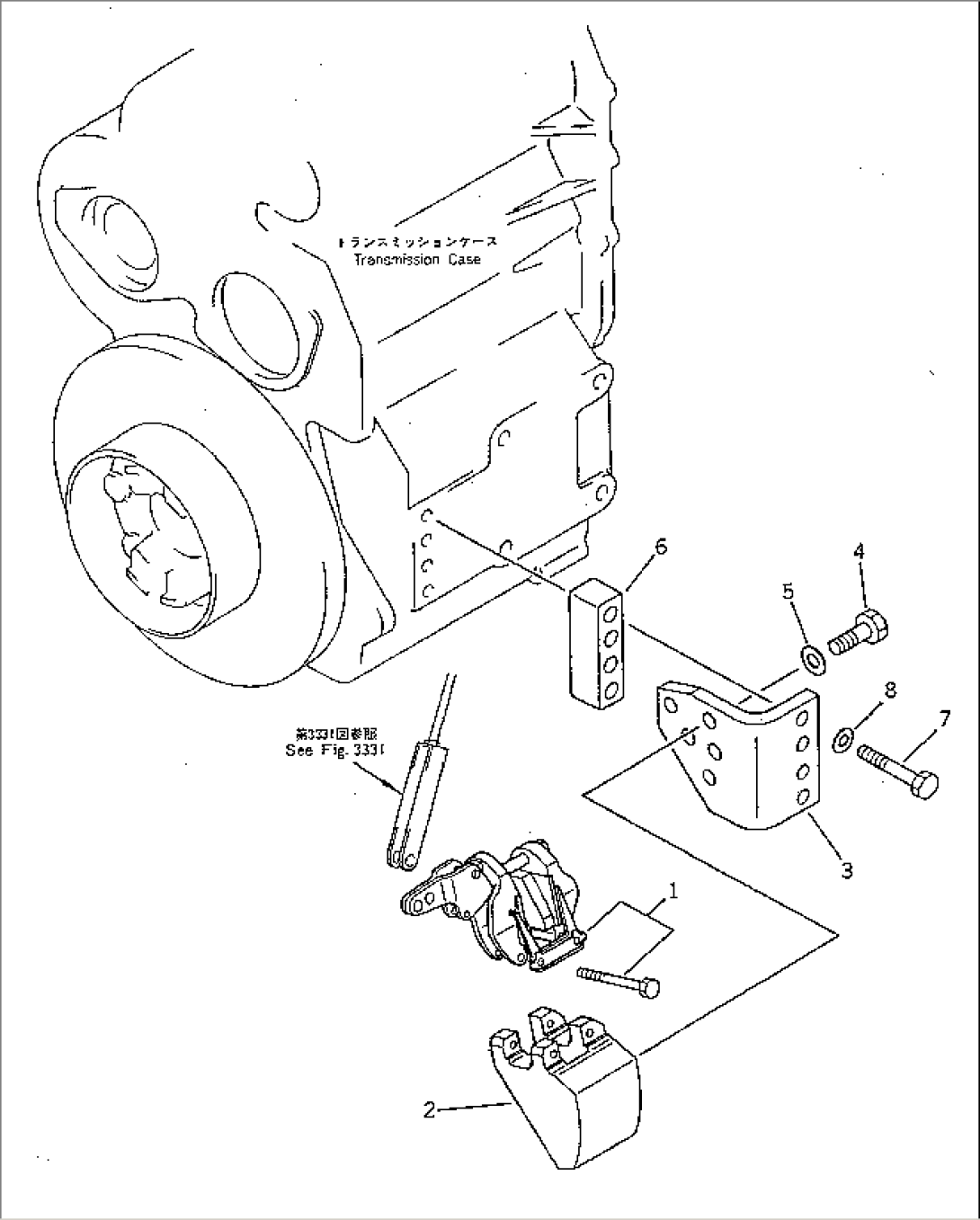 PARKING BRAKE MOUNTING PARTS(#10001-19999)